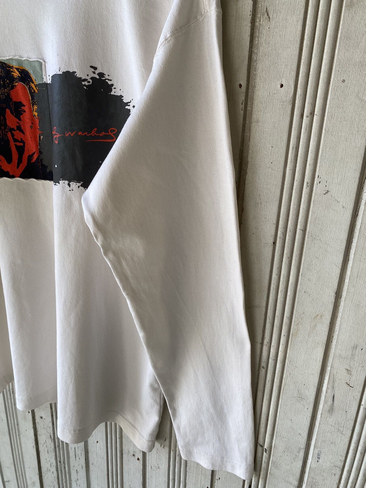 Andy Warhol Vintage Andy Warhol Art Photo Tee Long Sleeve Size US L / EU 52-54 / 3 - 10 Thumbnail