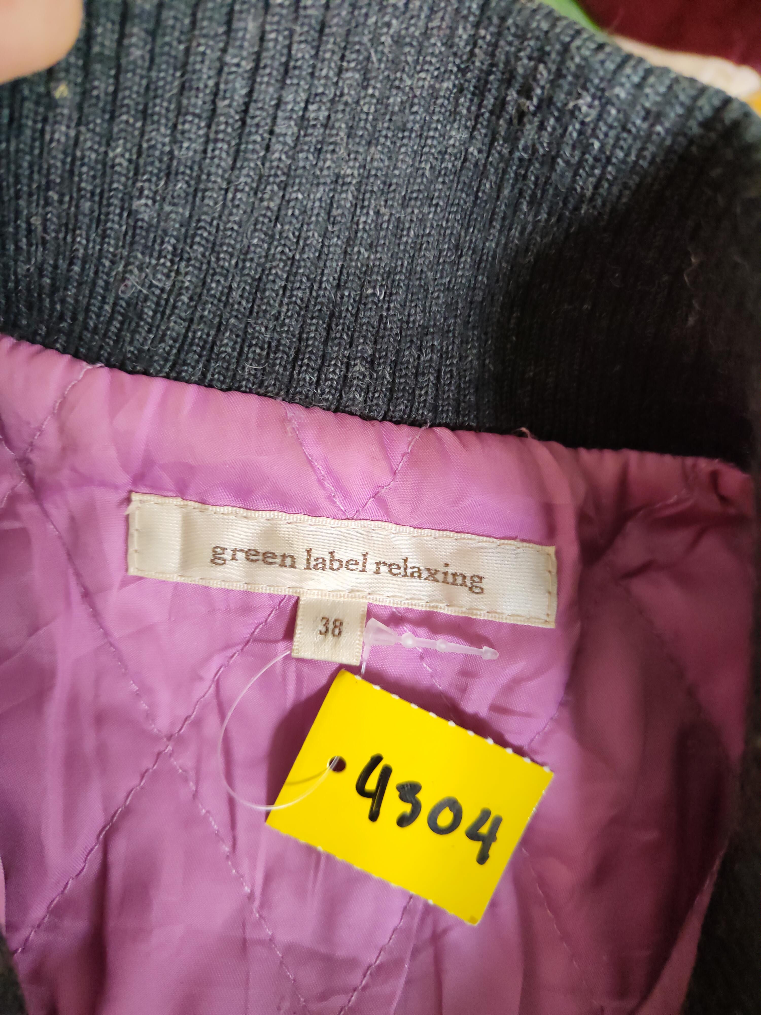 Japanese Brand Green Label Relaxing Gray varsity japan jacket #4304 Size XS / US 0-2 / IT 36-38 - 15 Thumbnail