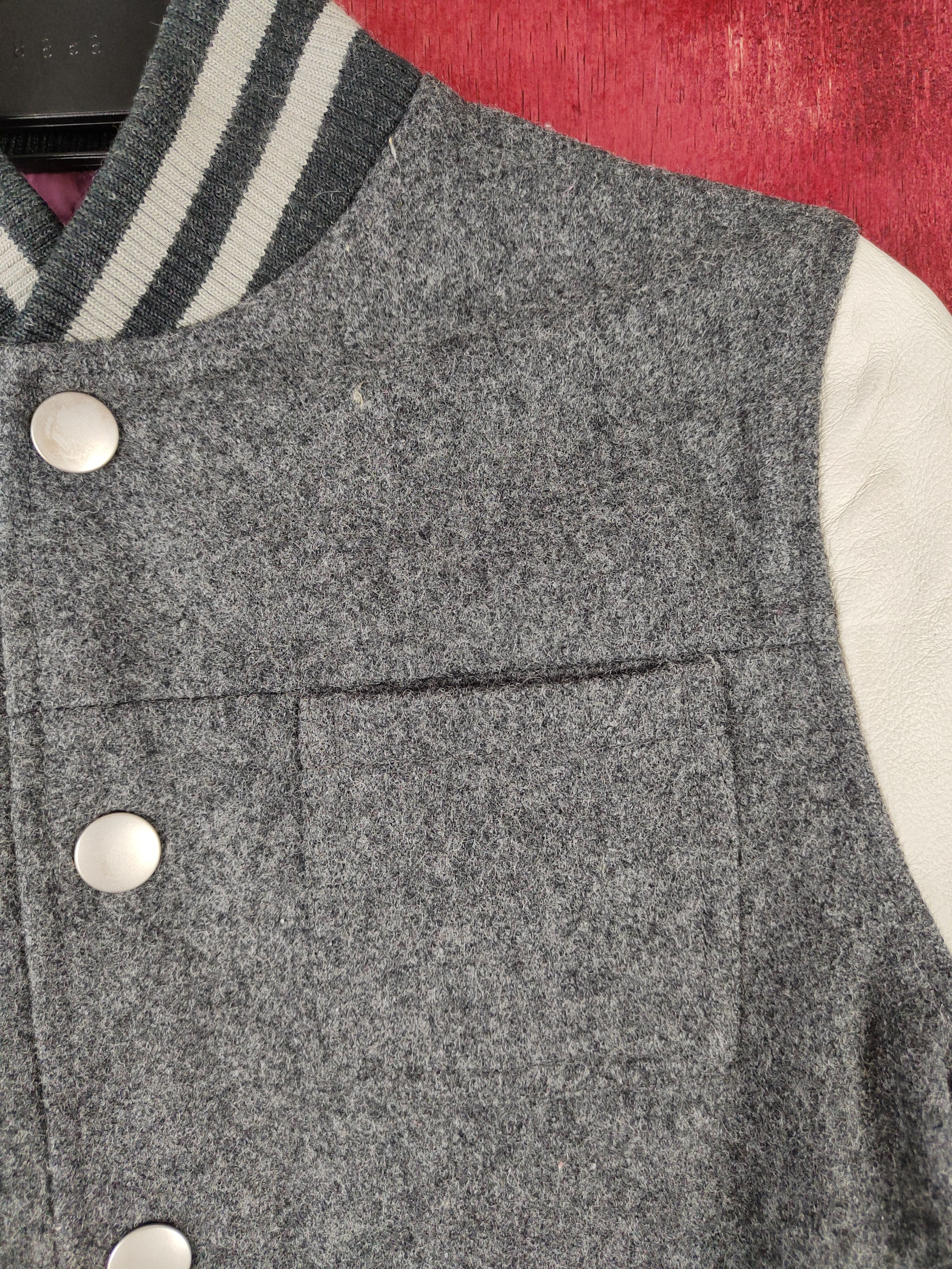 Japanese Brand Green Label Relaxing Gray varsity japan jacket #4304 Size XS / US 0-2 / IT 36-38 - 3 Thumbnail