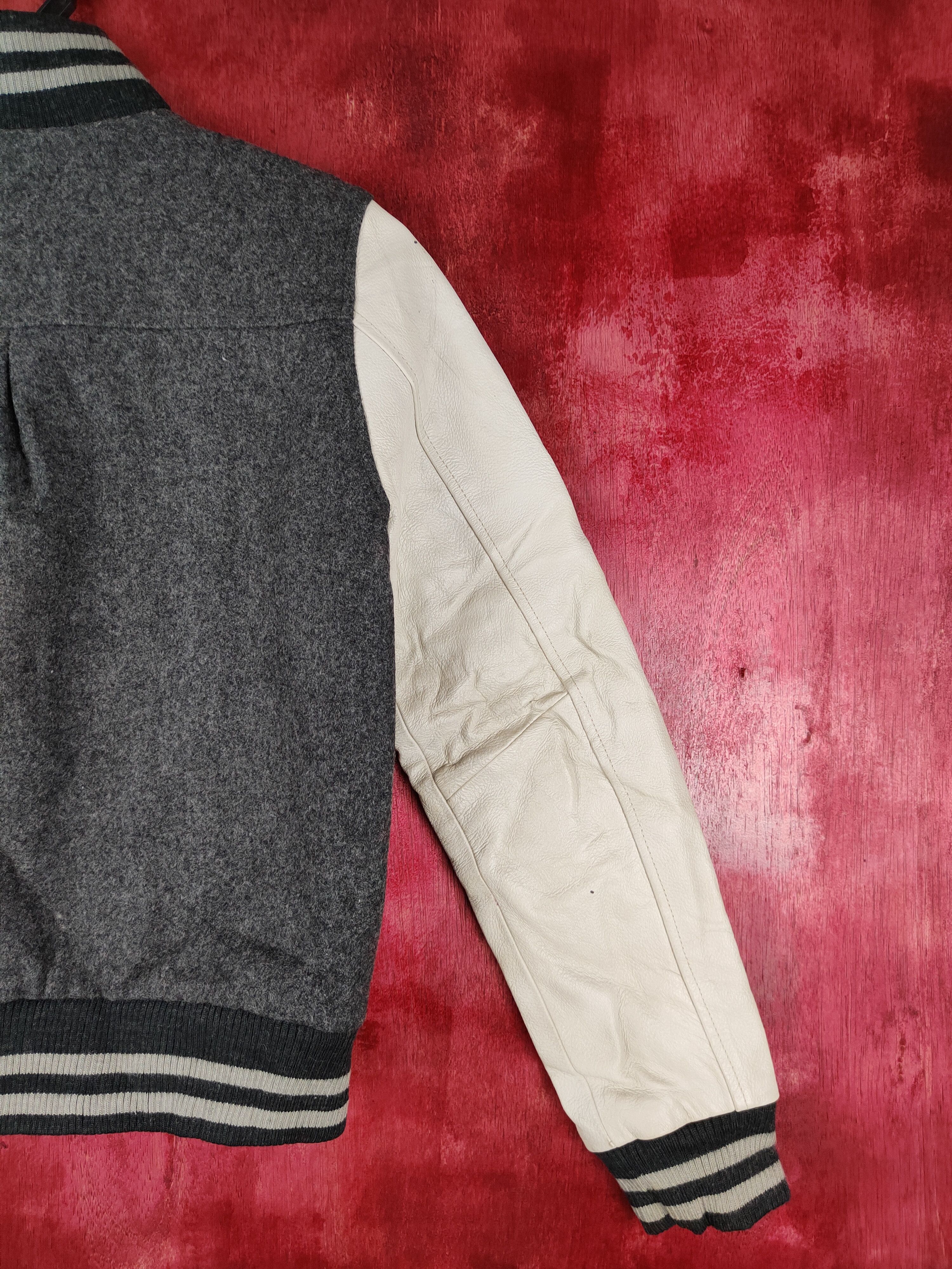 Japanese Brand Green Label Relaxing Gray varsity japan jacket #4304 Size XS / US 0-2 / IT 36-38 - 12 Thumbnail