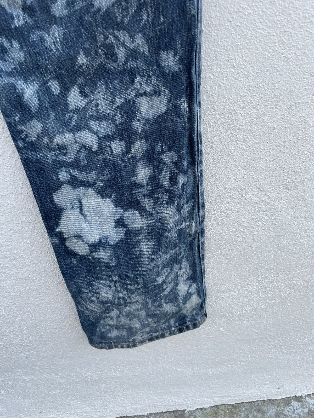 If Six Was Nine Explosion By Nyalus Double Waisted Tye Dye Jeans Size US 32 / EU 48 - 10 Thumbnail
