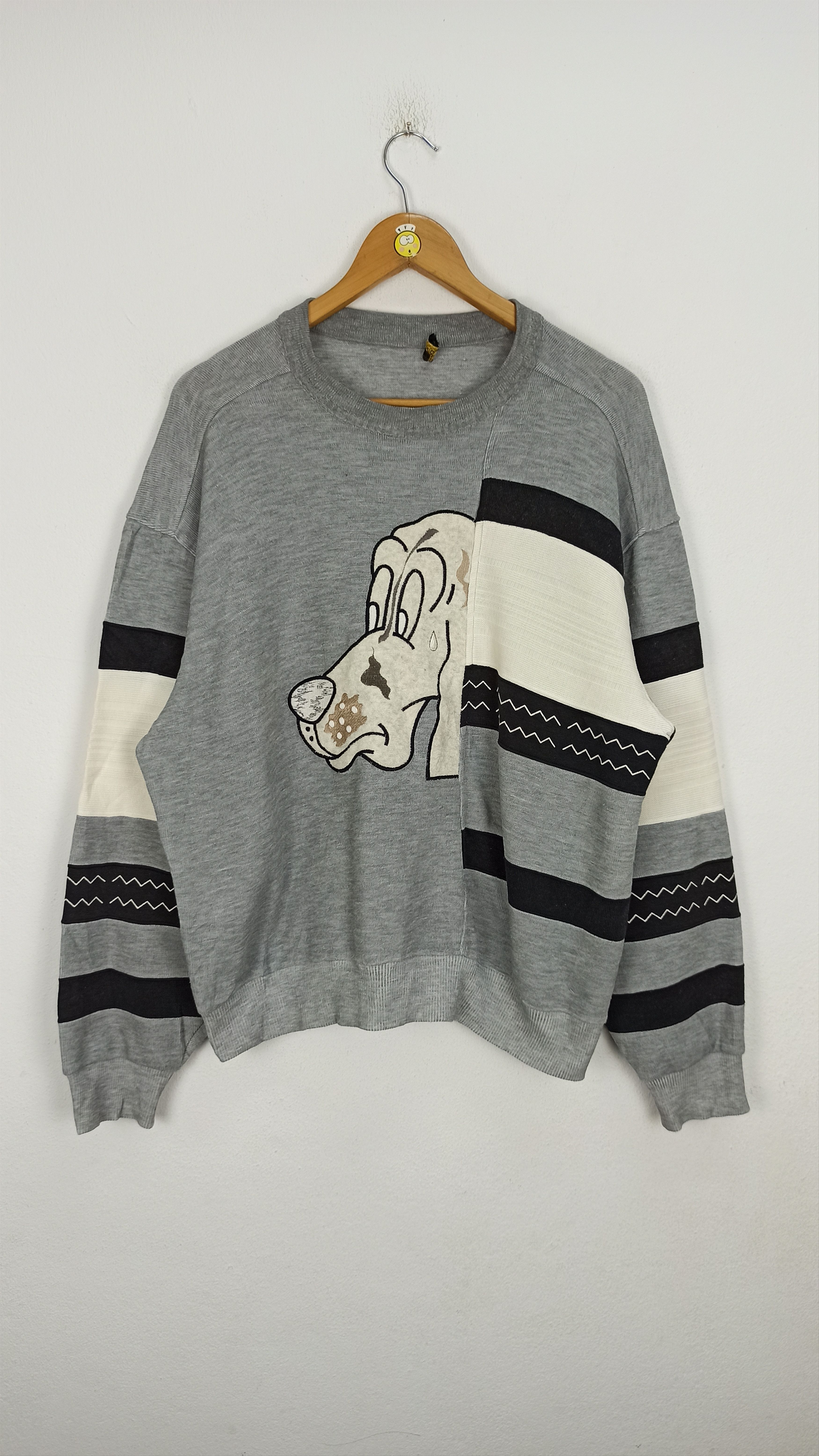 Japanese Brand Vintage Richard Designer Sweatshirt Big Logo Spell Out Size US L / EU 52-54 / 3 - 1 Thumbnail