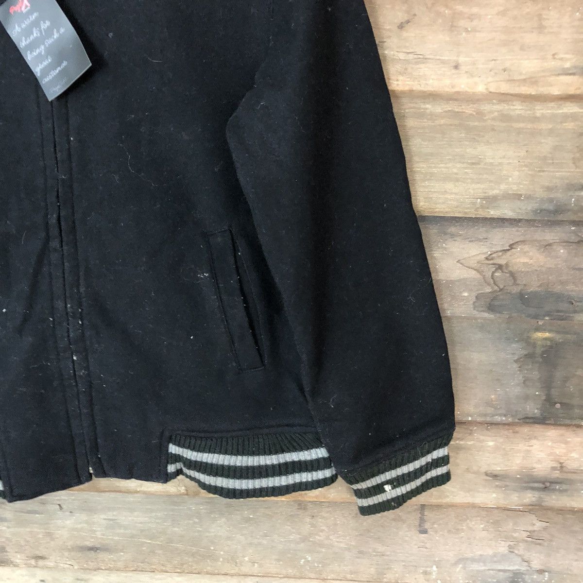 Japanese Brand White Line vintage plain Varsity Jacket #4723 Size US M / EU 48-50 / 2 - 5 Thumbnail