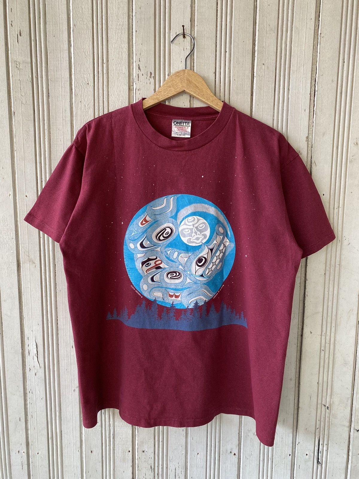 Vintage Vintage 90s Art Joseph M.wilson Tees Size US L / EU 52-54 / 3 - 1 Thumbnail