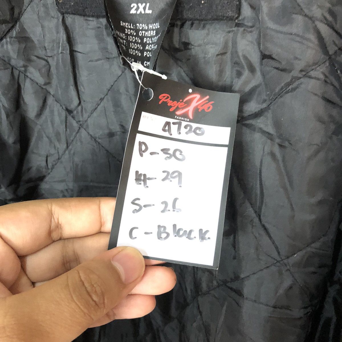 Japanese Brand Nimbus 3 Black Varsity Jacket #4720 Size US XXL / EU 58 / 5 - 7 Thumbnail