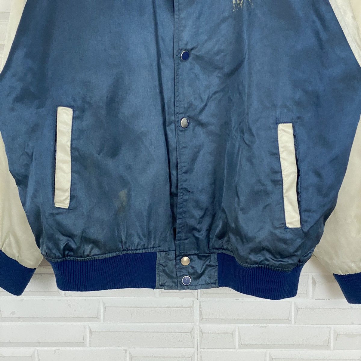 Japanese Brand VTG Boss Coffee Suntory Original Design Varsity Size US L / EU 52-54 / 3 - 6 Thumbnail