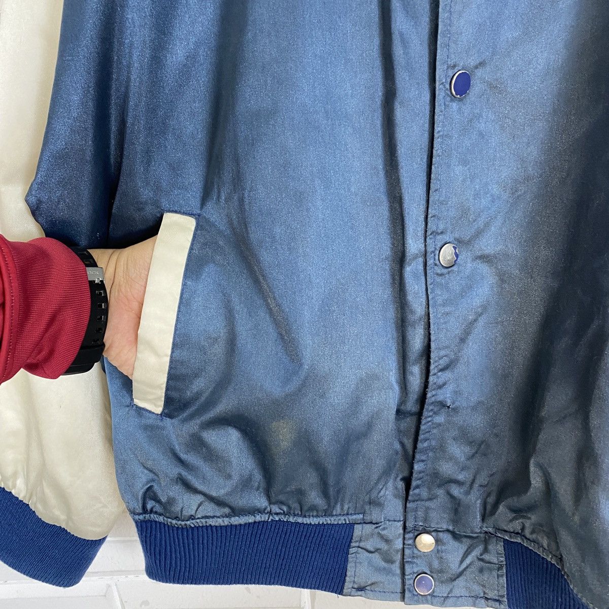 Japanese Brand VTG Boss Coffee Suntory Original Design Varsity Size US L / EU 52-54 / 3 - 8 Thumbnail