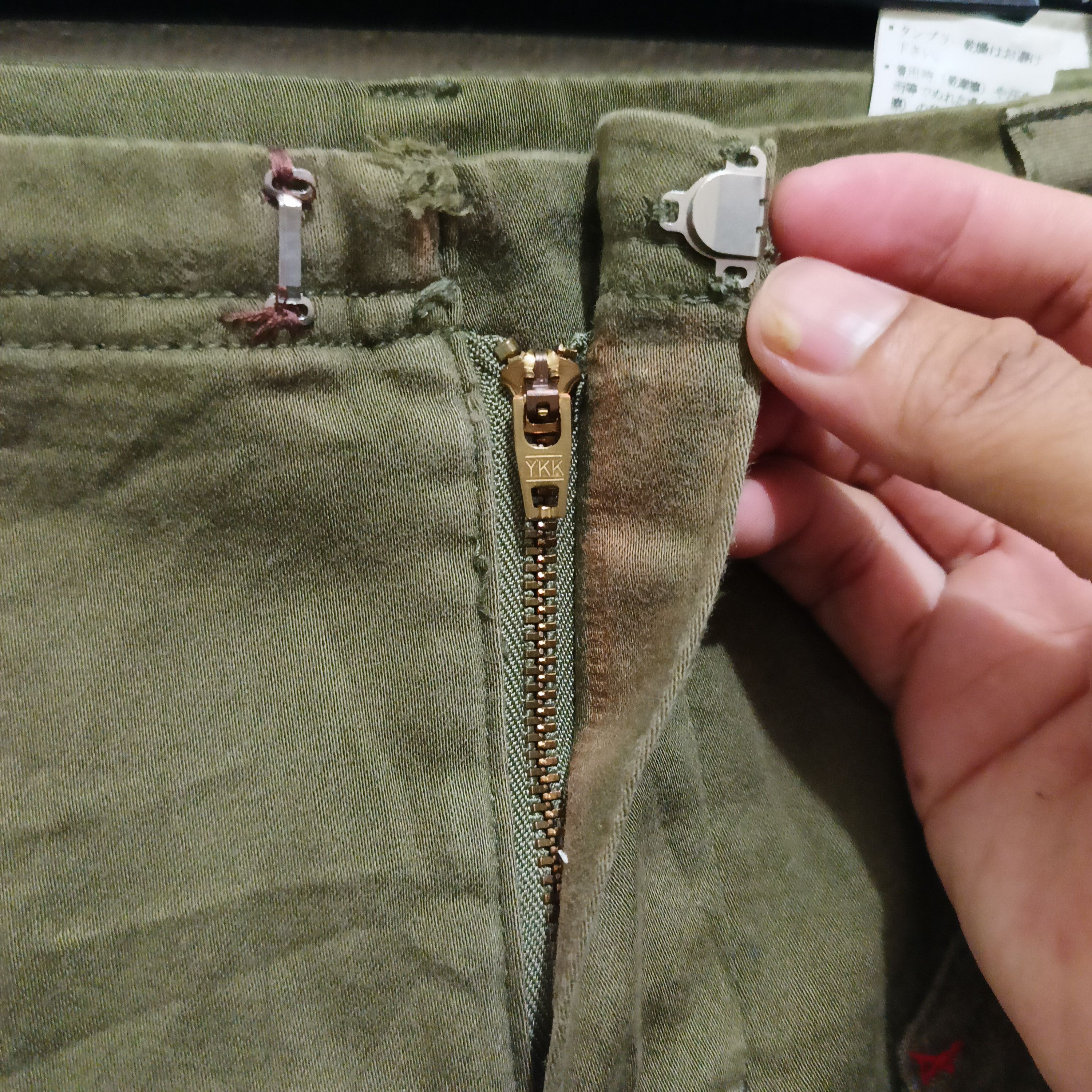 Enrico Coveri Vintage Enrico Coveri Bandiera Tactical Pants Size US 30 / EU 46 - 6 Thumbnail