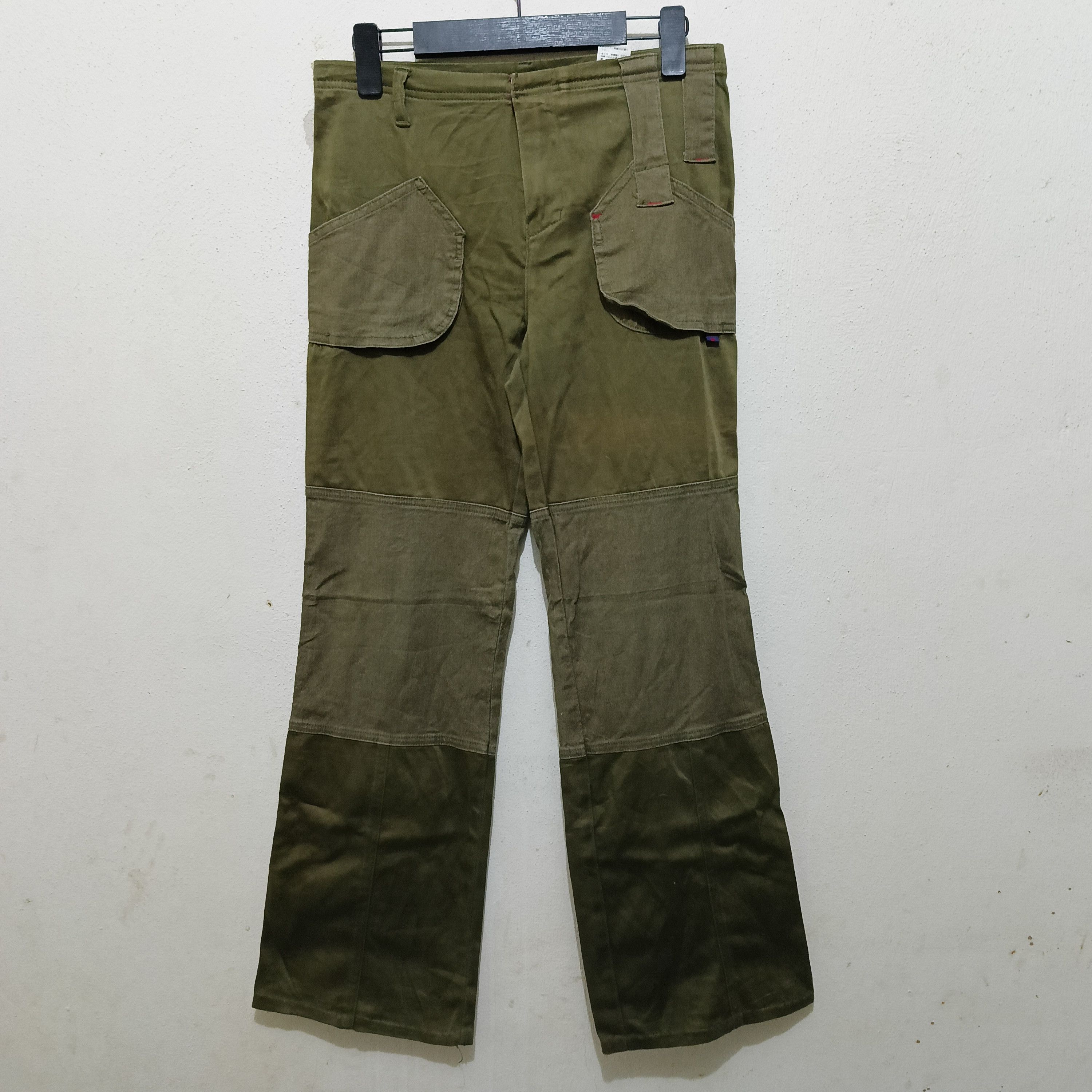 Enrico Coveri Vintage Enrico Coveri Bandiera Tactical Pants Size US 30 / EU 46 - 1 Thumbnail