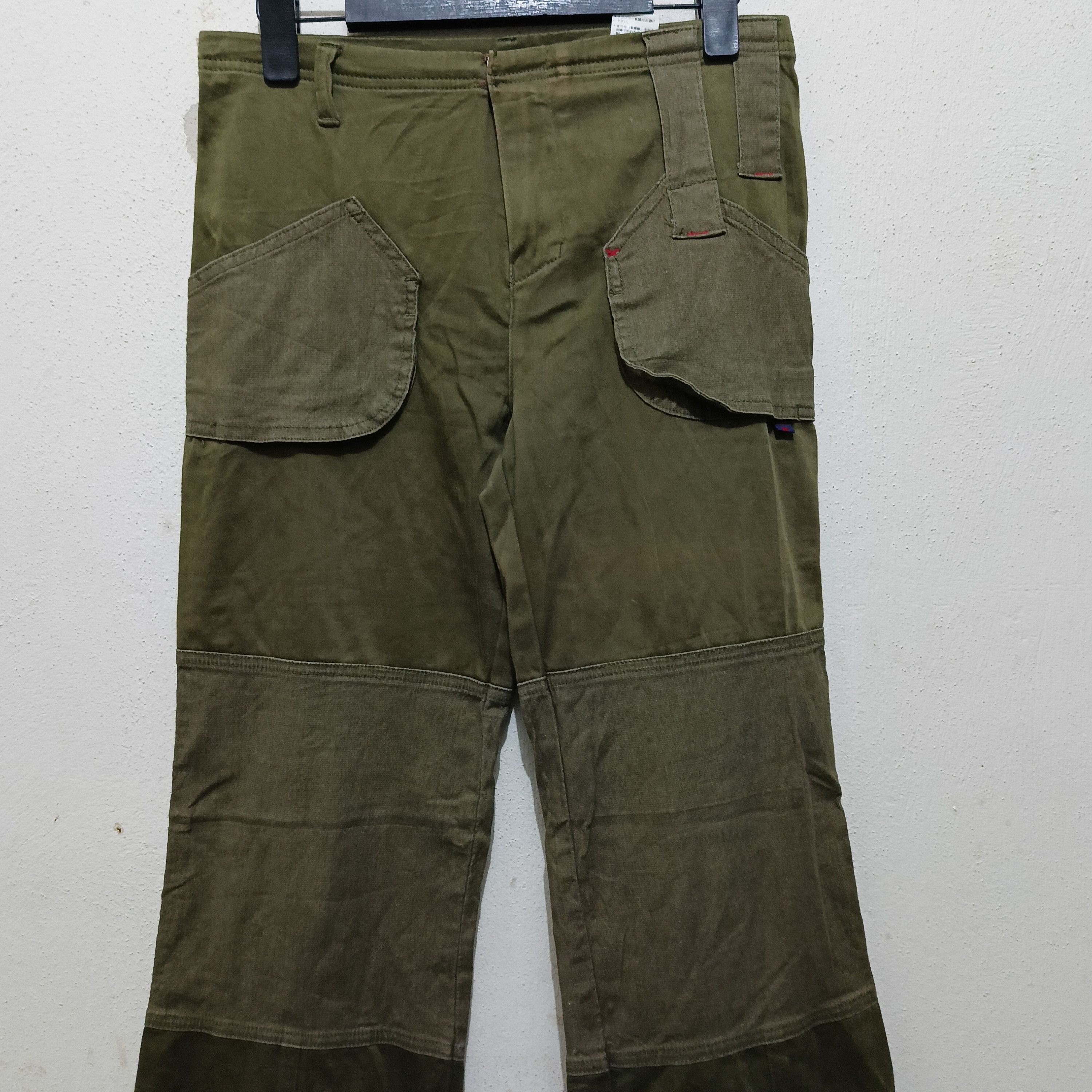 Enrico Coveri Vintage Enrico Coveri Bandiera Tactical Pants Size US 30 / EU 46 - 2 Thumbnail