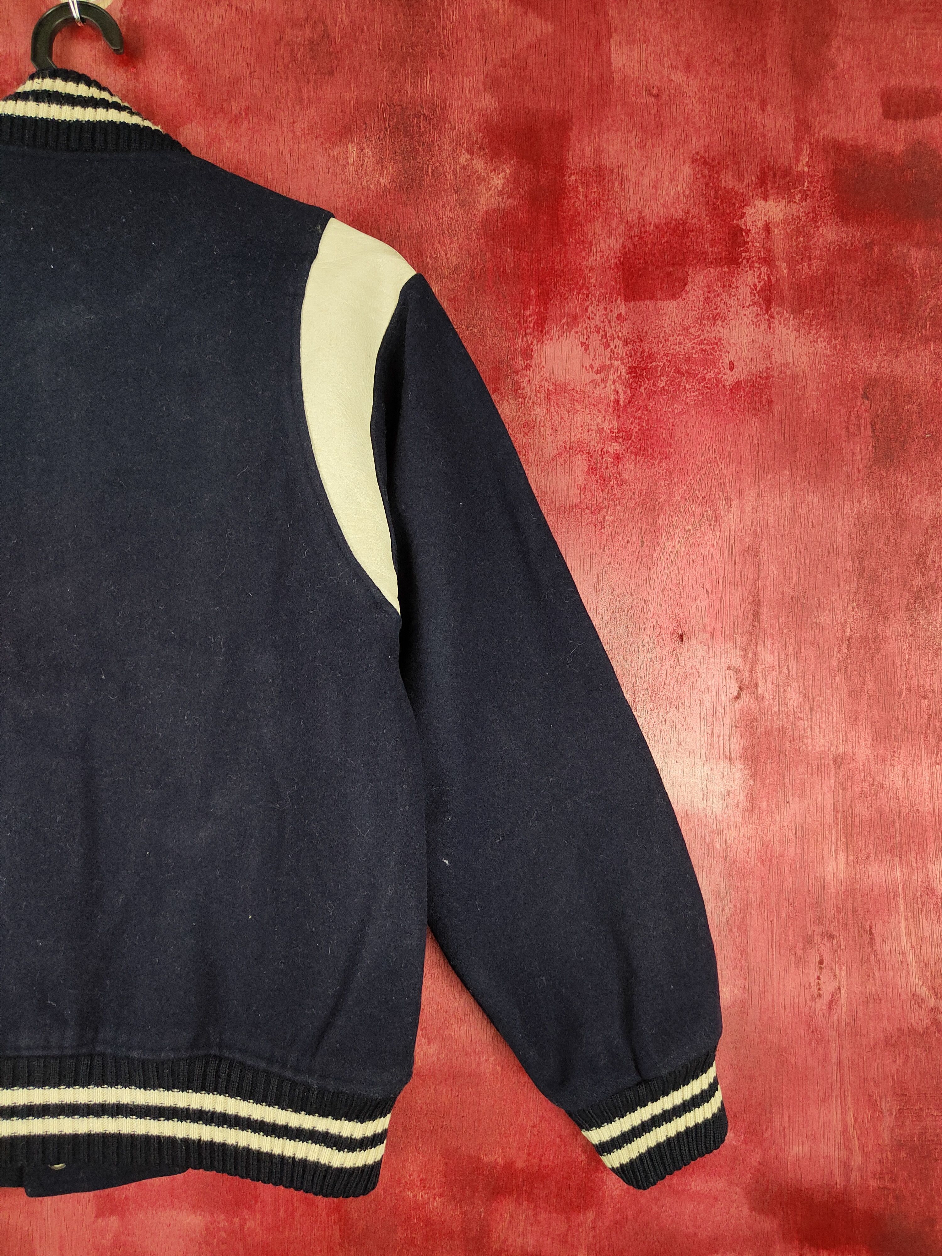 Japanese Brand Authentic Traditional Dark Blue varsity jacket #4349 Size US S / EU 44-46 / 1 - 9 Thumbnail