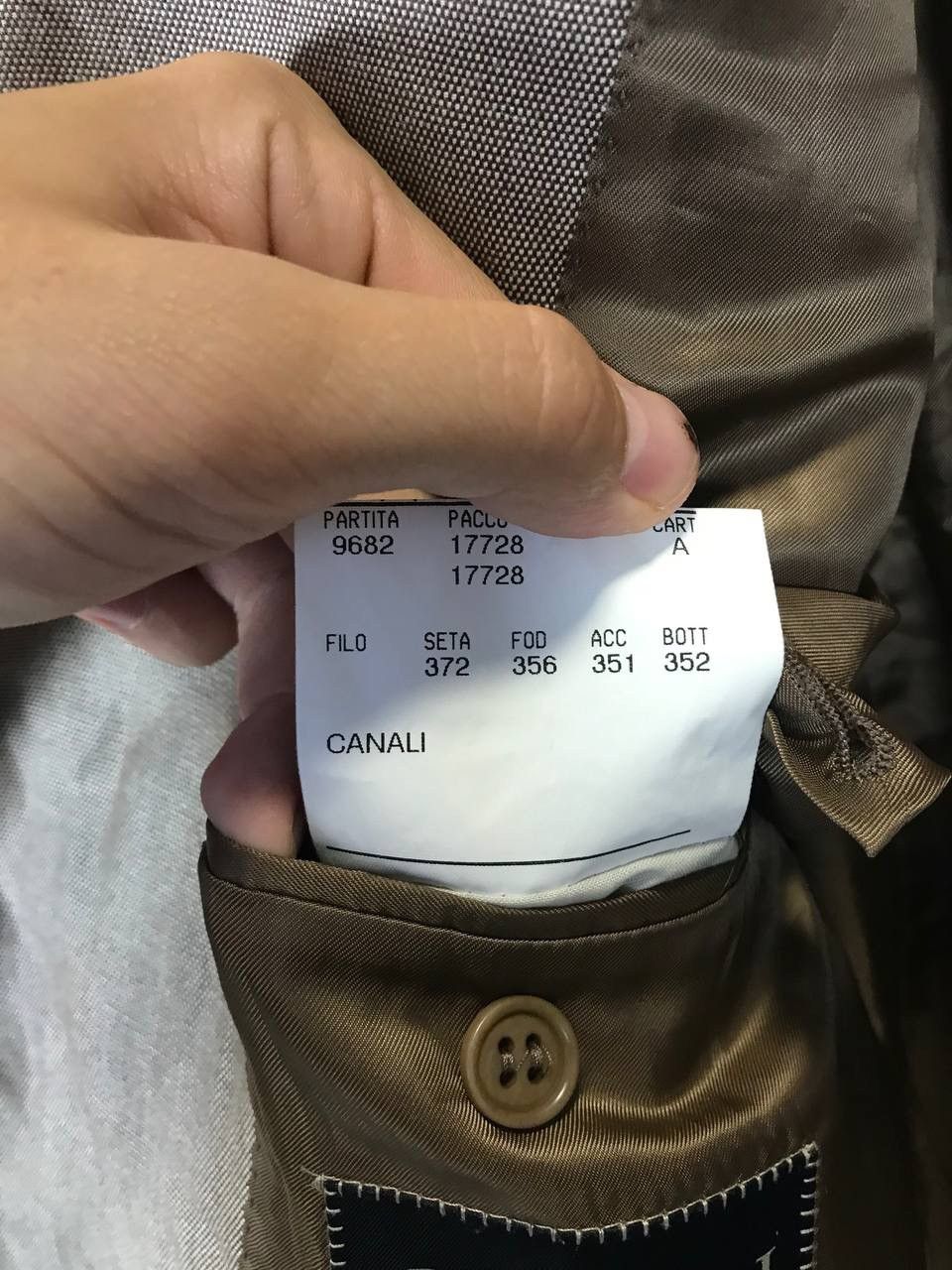 Vintage Canali vintage luxury blazer Size 52R - 6 Thumbnail