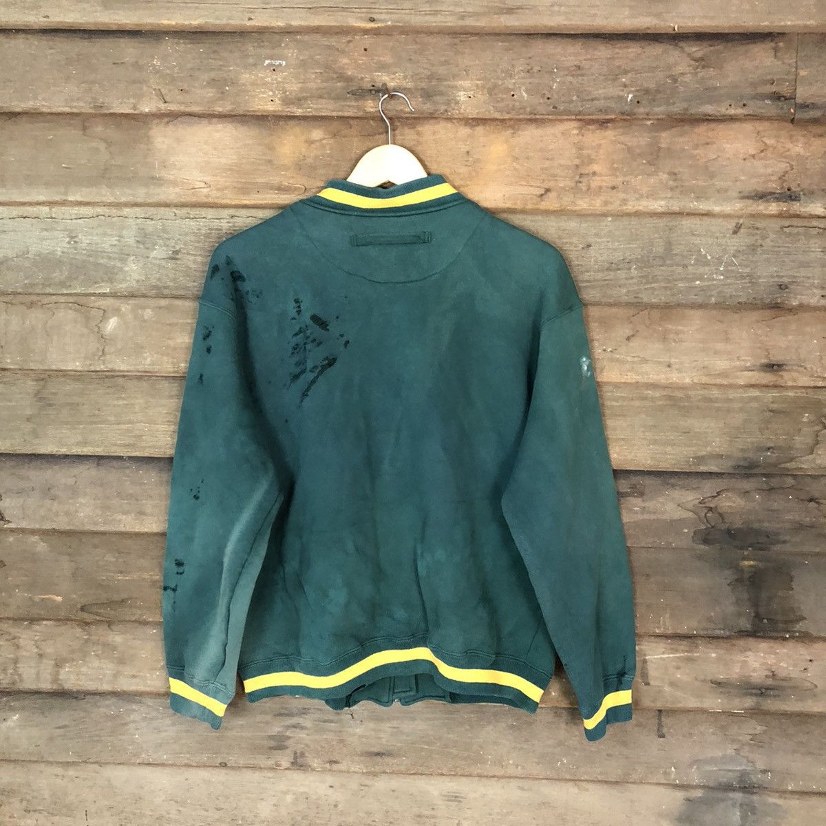 Canterbury of New Zealand Canterbury worn thrashed distressed sweater varsity #5048 Size US M / EU 48-50 / 2 - 10 Thumbnail