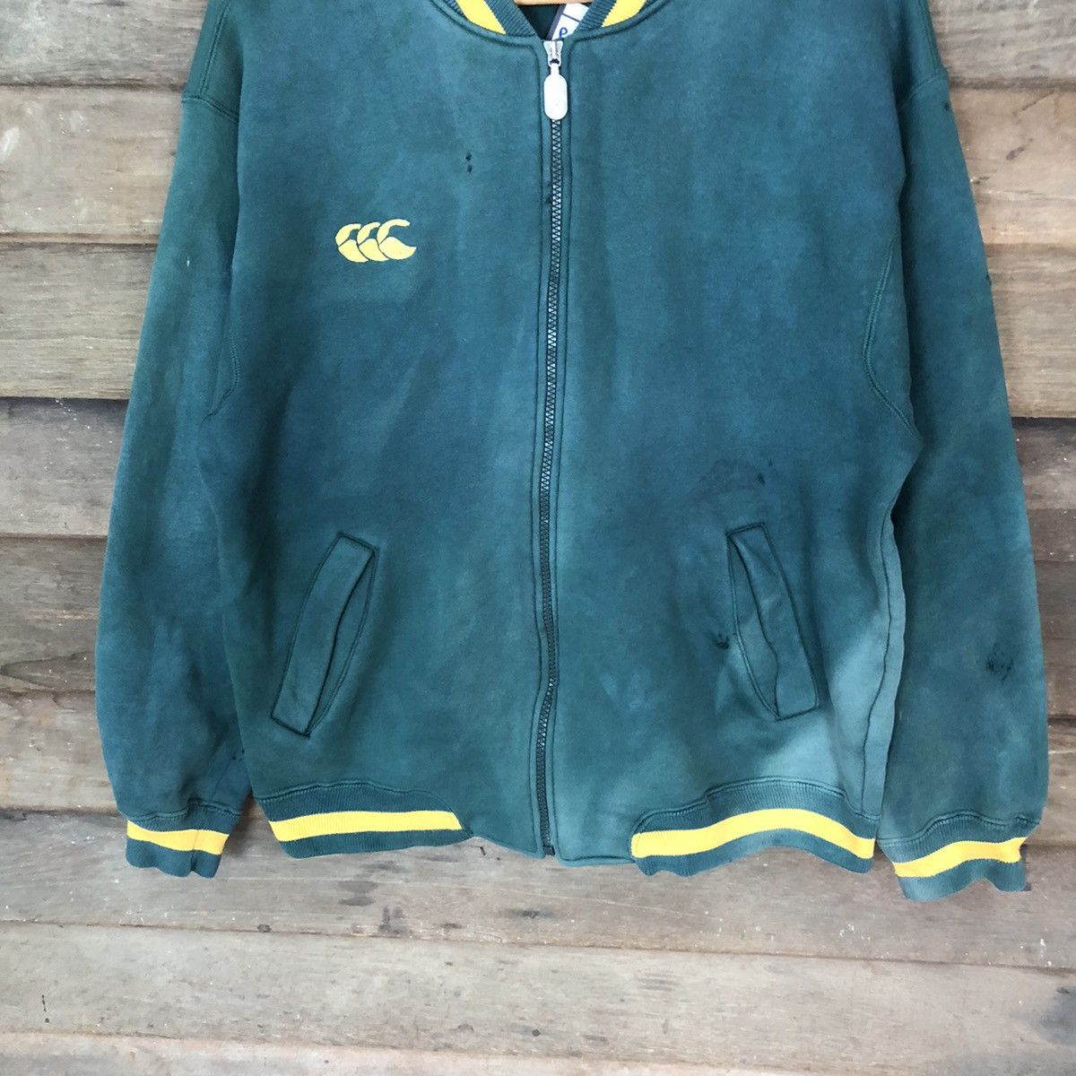 Canterbury of New Zealand Canterbury worn thrashed distressed sweater varsity #5048 Size US M / EU 48-50 / 2 - 3 Thumbnail