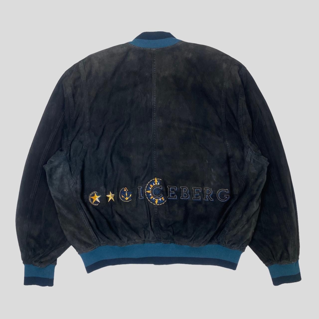 Iceberg Iceberg 1990 100% Pelle Leather Suede Bomber Jacket - L Size US L / EU 52-54 / 3 - 2 Thumbnail