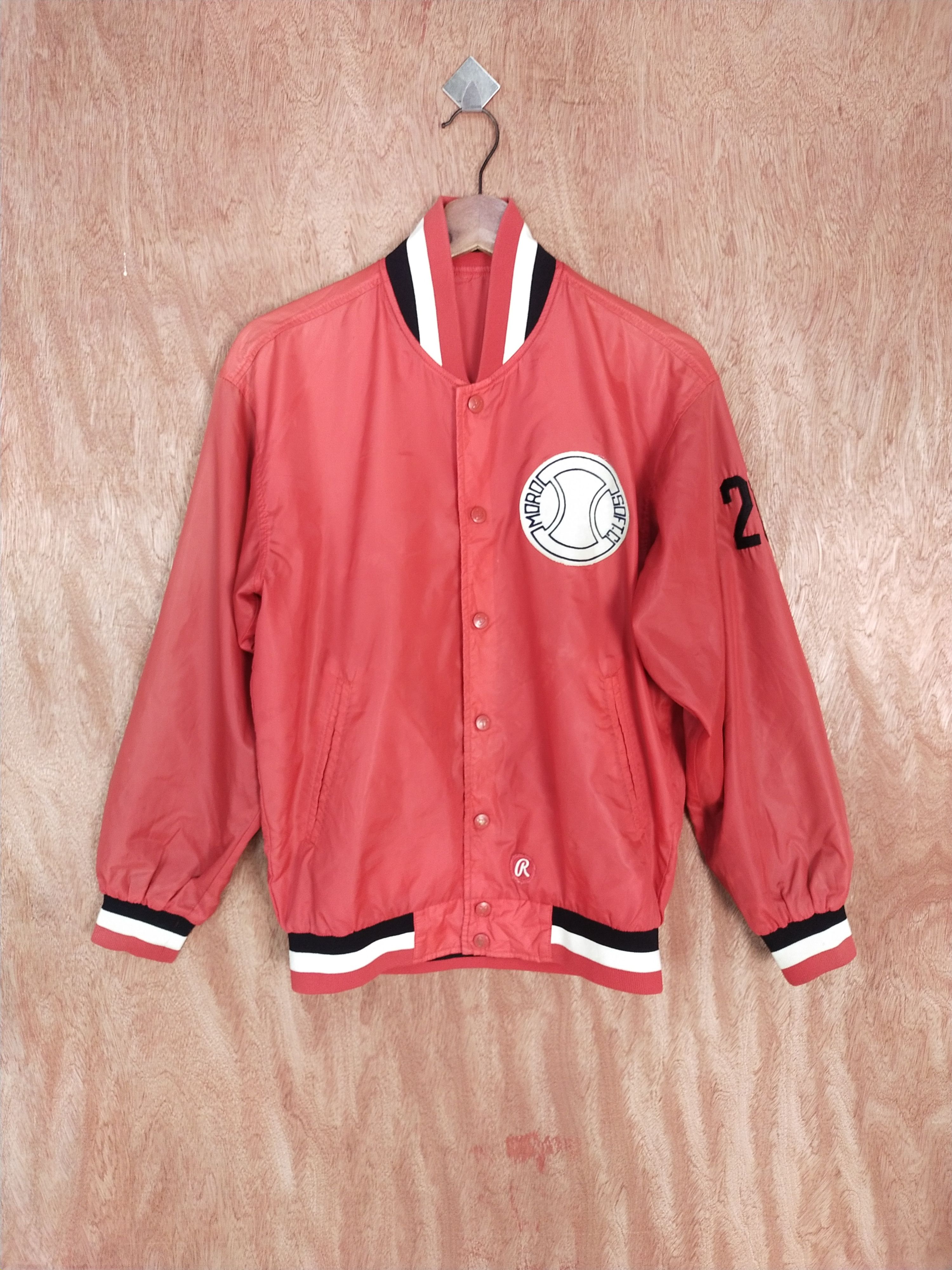 Japanese Brand × Vintage Moro Soft-C red sweater varsity japan #S037 Size US M / EU 48-50 / 2 - 1 Thumbnail
