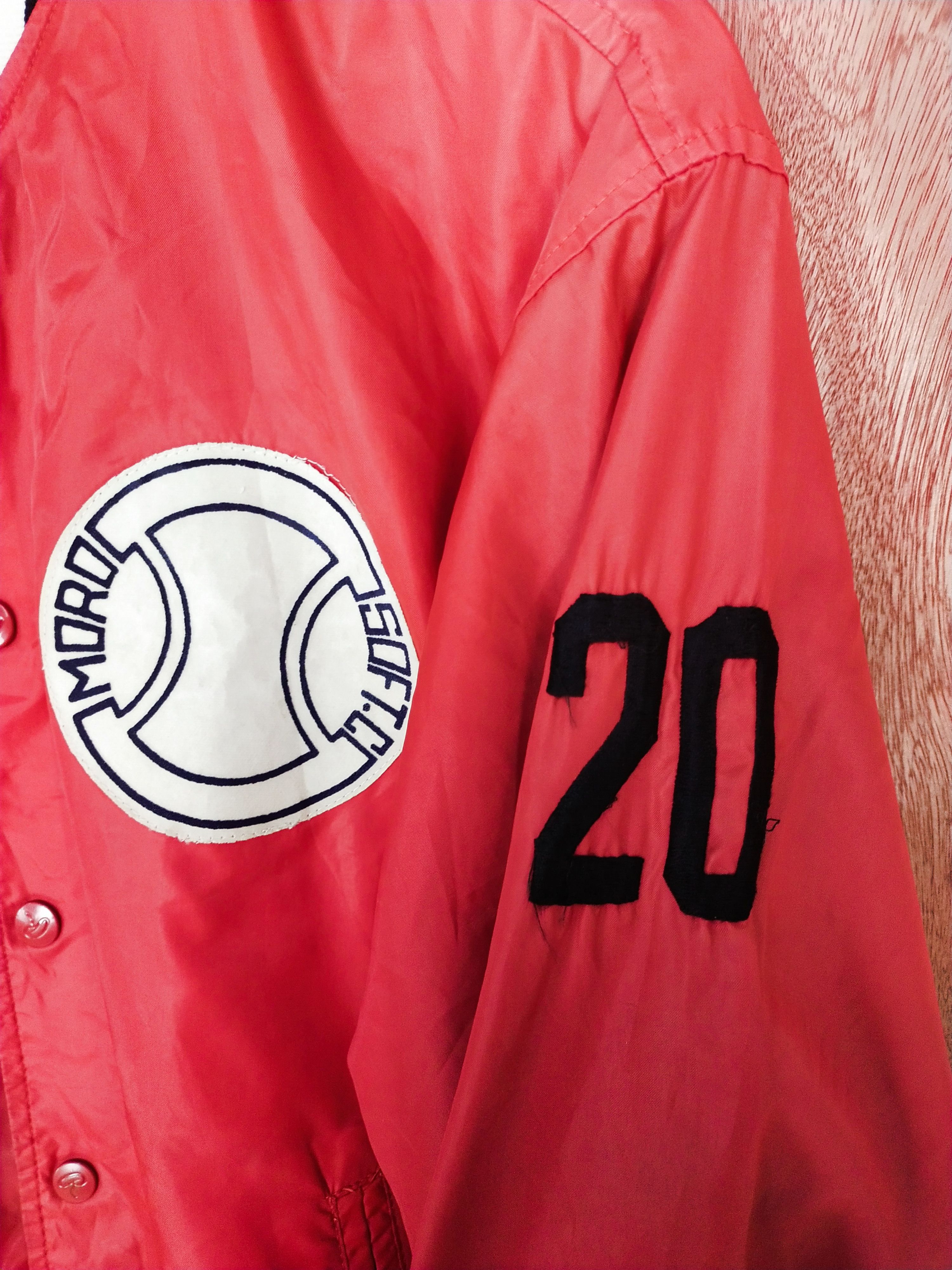 Japanese Brand × Vintage Moro Soft-C red sweater varsity japan #S037 Size US M / EU 48-50 / 2 - 7 Thumbnail