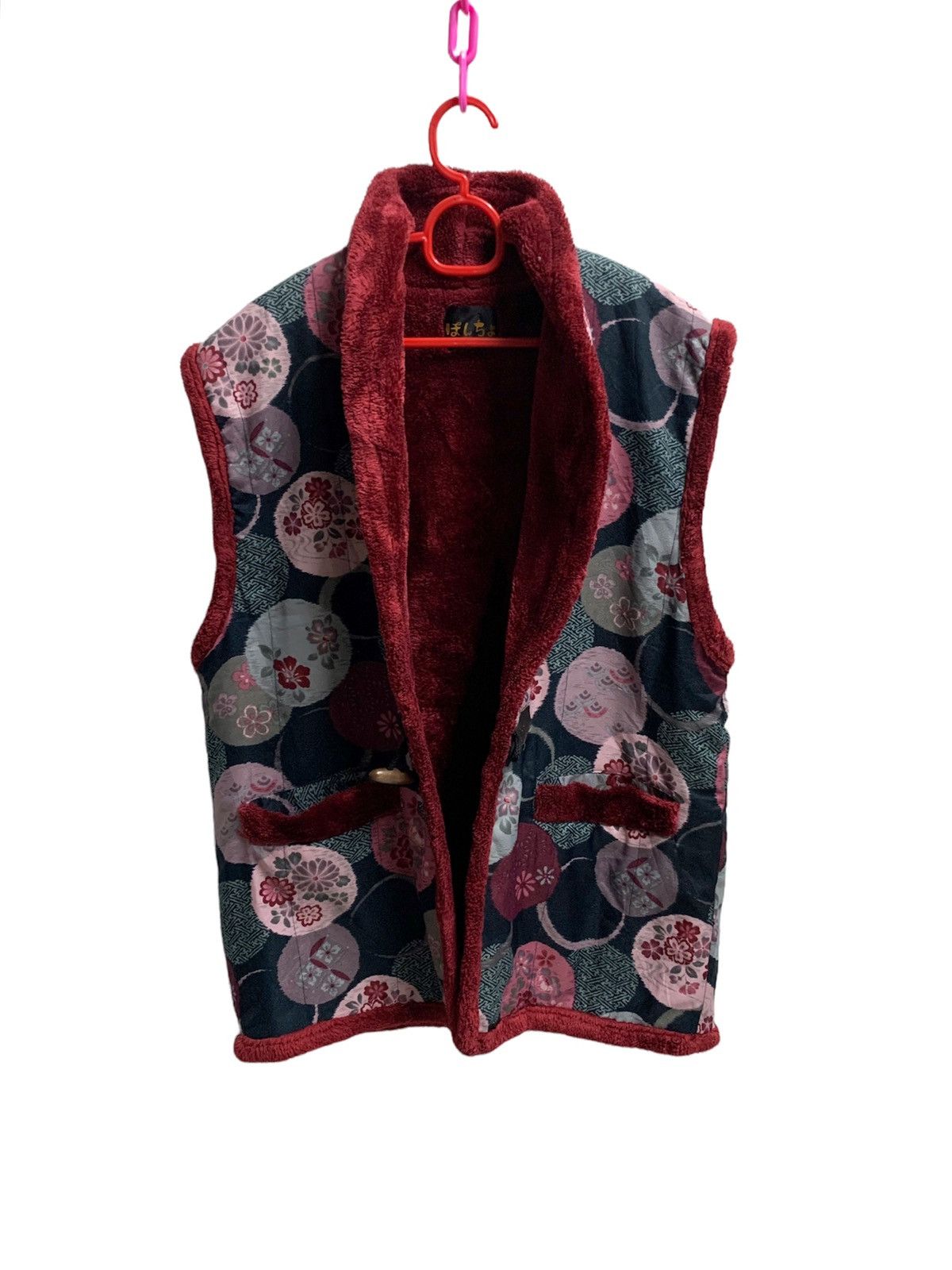 Japanese Brand Japanesebrand Kimono Styles Fleece Vests Size M / US 6-8 / IT 42-44 - 3 Thumbnail