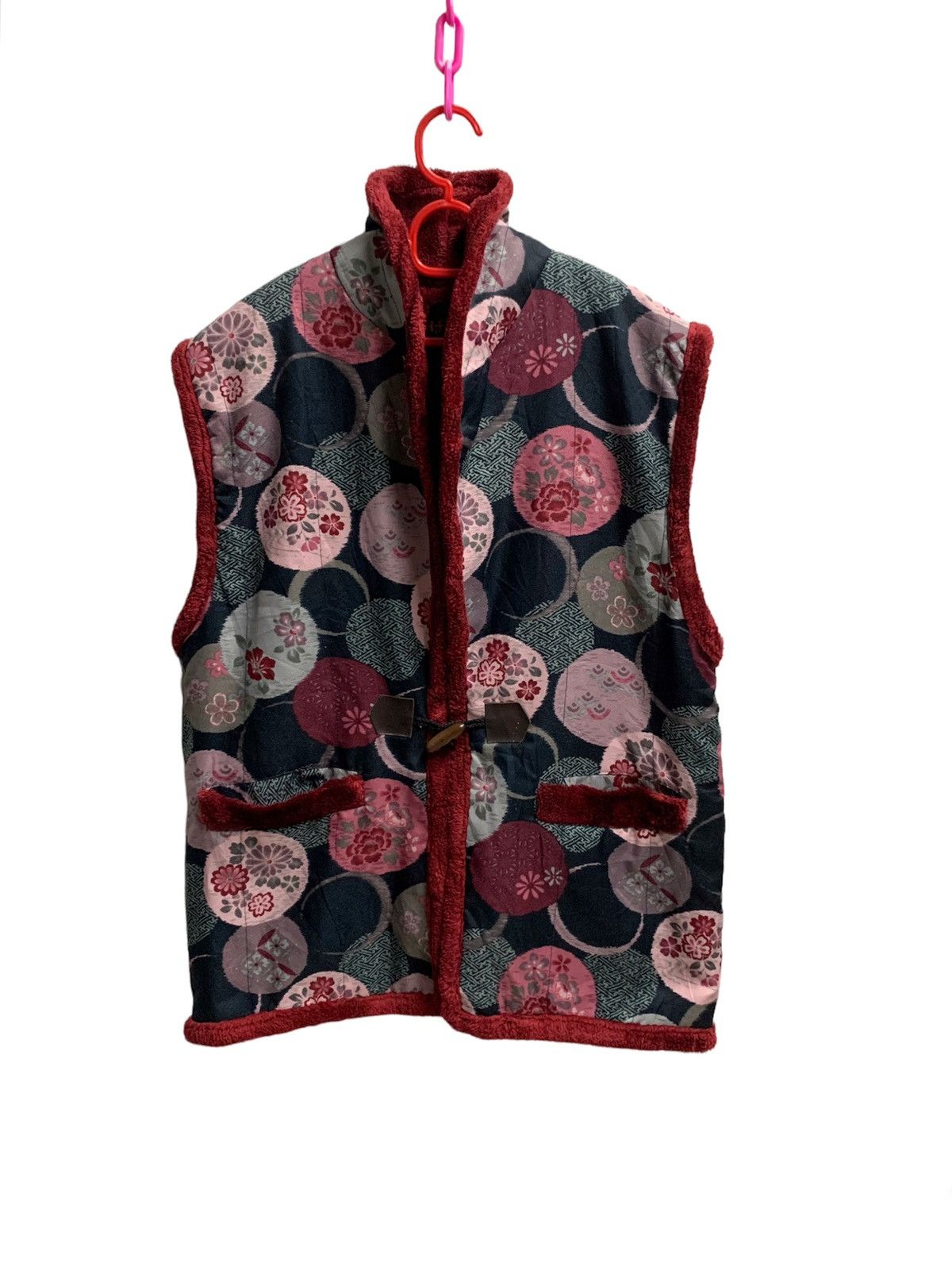 Japanese Brand Japanesebrand Kimono Styles Fleece Vests Size M / US 6-8 / IT 42-44 - 1 Thumbnail