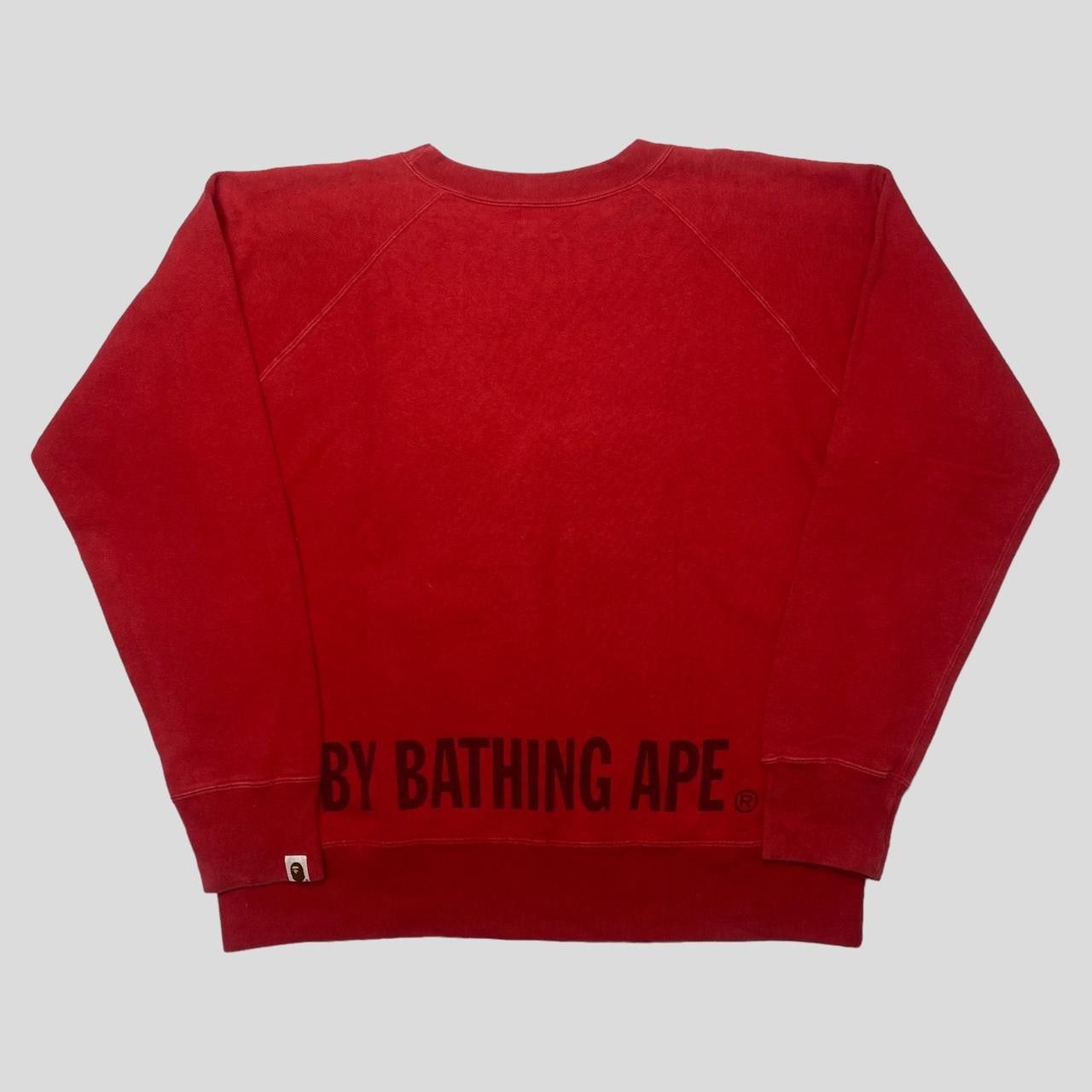 Bape Vintage Ape Face Crewneck Size US M / EU 48-50 / 2 - 2 Thumbnail