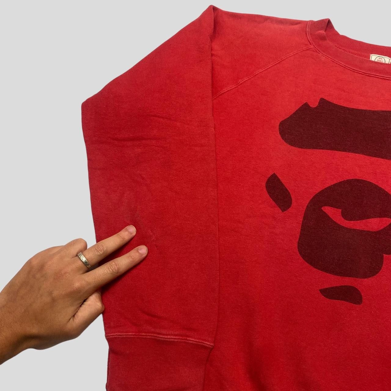 Bape Vintage Ape Face Crewneck Size US M / EU 48-50 / 2 - 3 Thumbnail