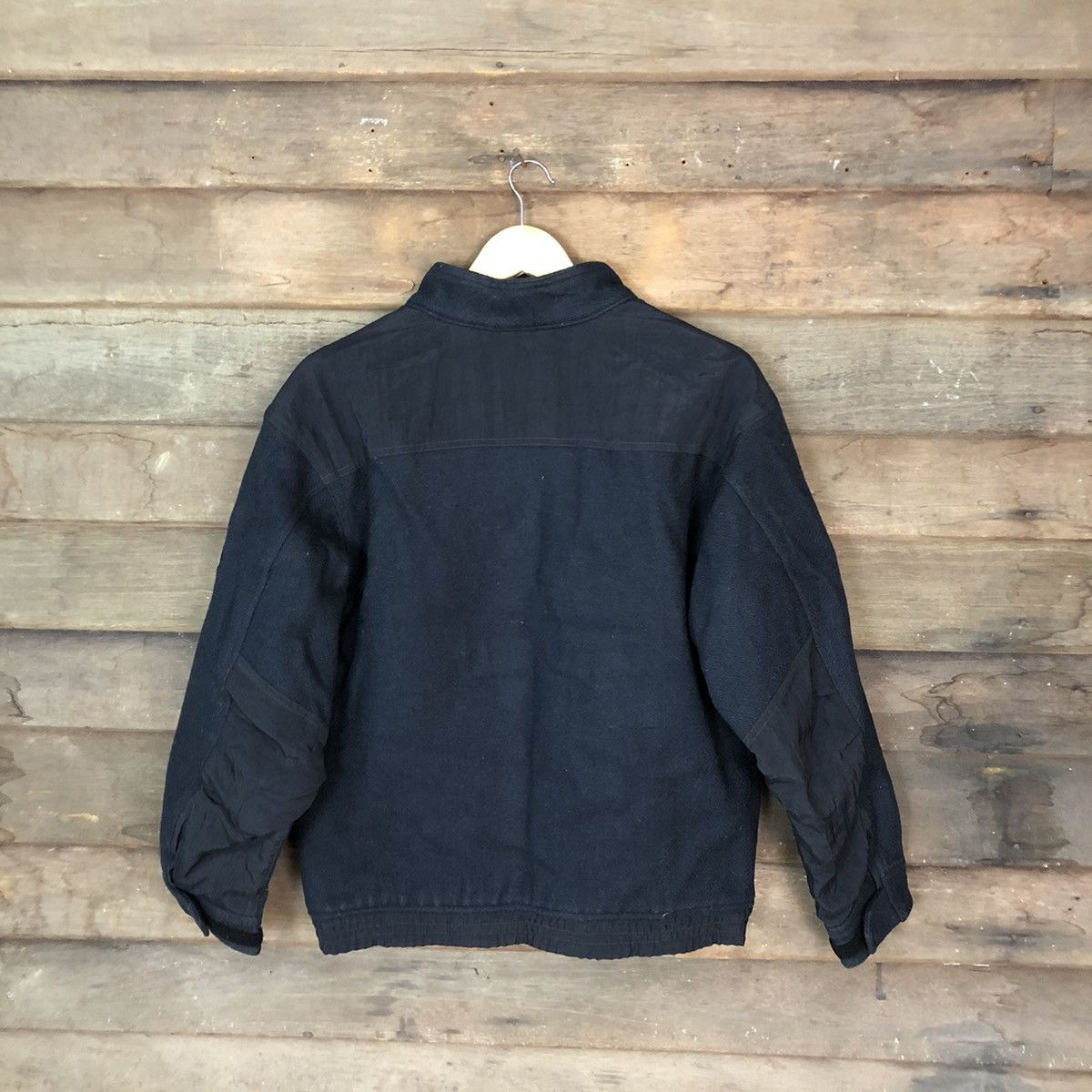 Japanese Brand Tenson Black Japan vintage Varsity Jacket #4715 Size US M / EU 48-50 / 2 - 11 Thumbnail