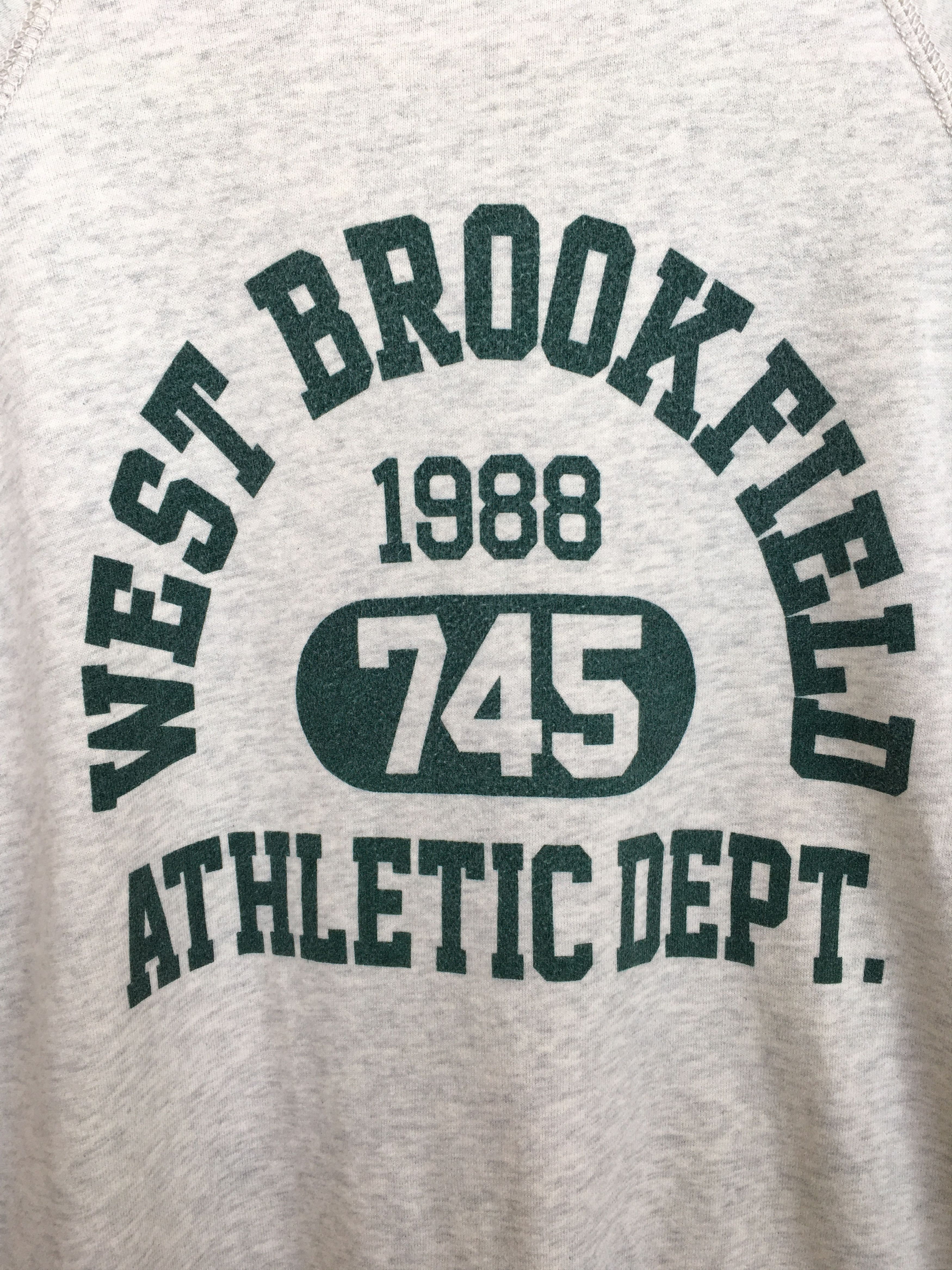 Champion Vintage Champion West Brookfield Athletic Dept. Sweatshirt Size US L / EU 52-54 / 3 - 3 Thumbnail
