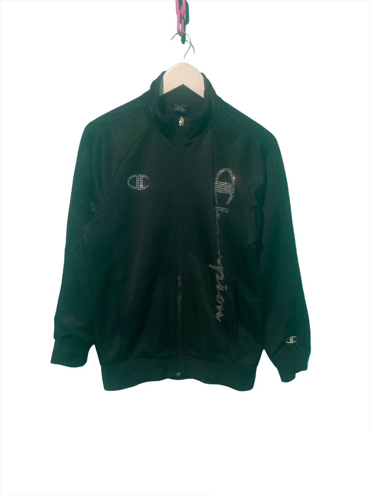 Champion × Vintage Champion Faux Diamond Logo Track Jacket Size US S / EU 44-46 / 1 - 1 Thumbnail