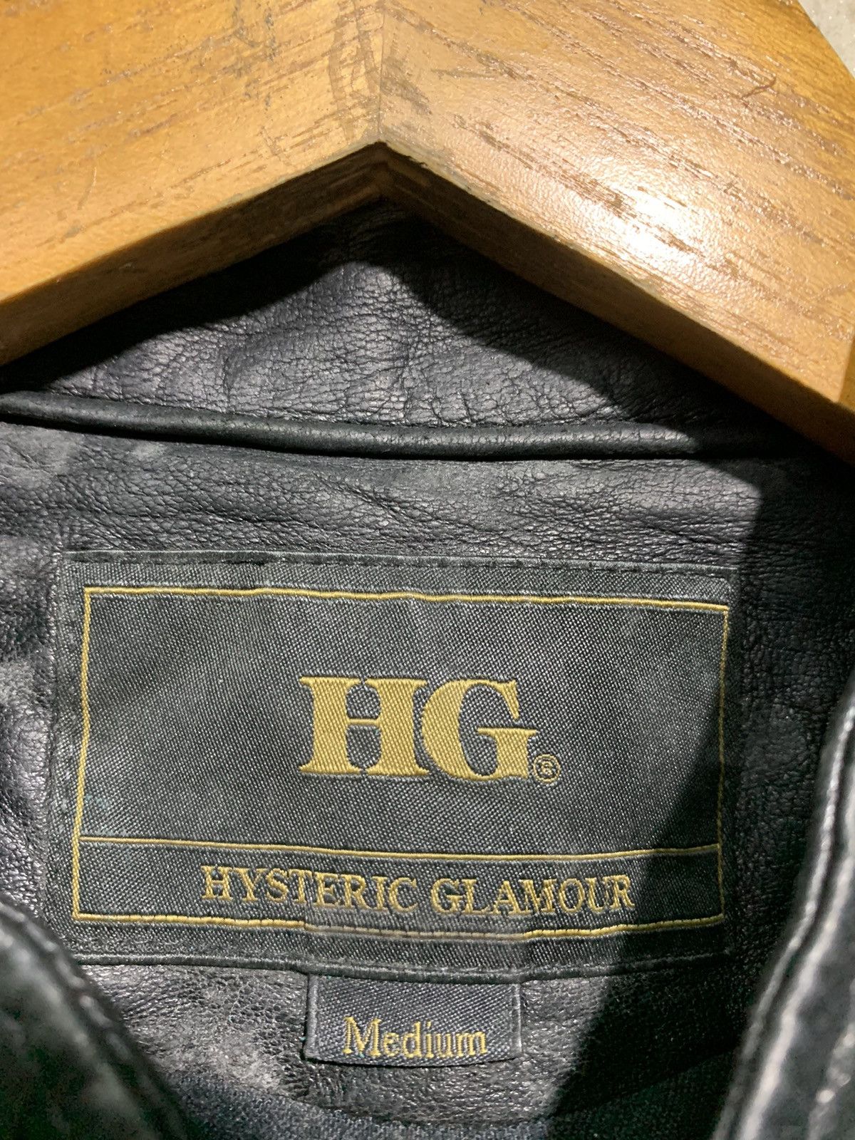 Hysteric Glamour 🔥HYSTERIC GLAMOUR HATE N WAR LEATHER JACKETS Size US M / EU 48-50 / 2 - 11 Thumbnail