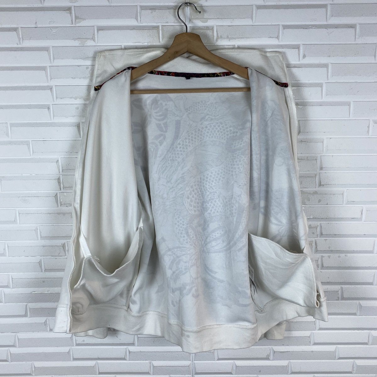 Japanese Brand Japanese Ryujin Sukajan Dragon Zipper Sweater Size US XL / EU 56 / 4 - 17 Thumbnail