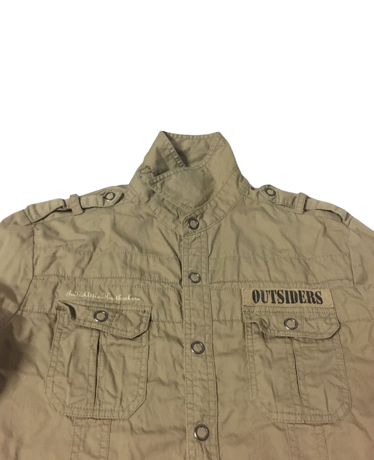 In The Attic 🔥In The Attic Button Flap Military Styles Jacket Size US S / EU 44-46 / 1 - 4 Thumbnail