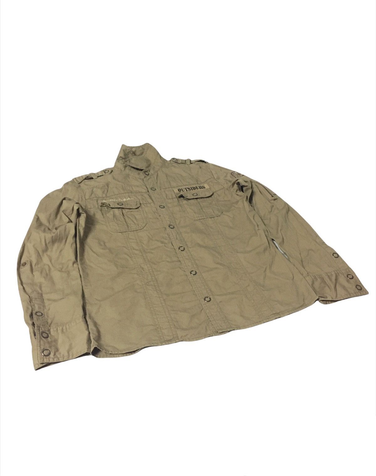 In The Attic 🔥In The Attic Button Flap Military Styles Jacket Size US S / EU 44-46 / 1 - 3 Thumbnail