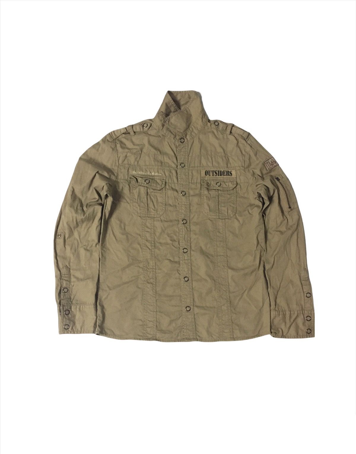In The Attic 🔥In The Attic Button Flap Military Styles Jacket Size US S / EU 44-46 / 1 - 1 Thumbnail