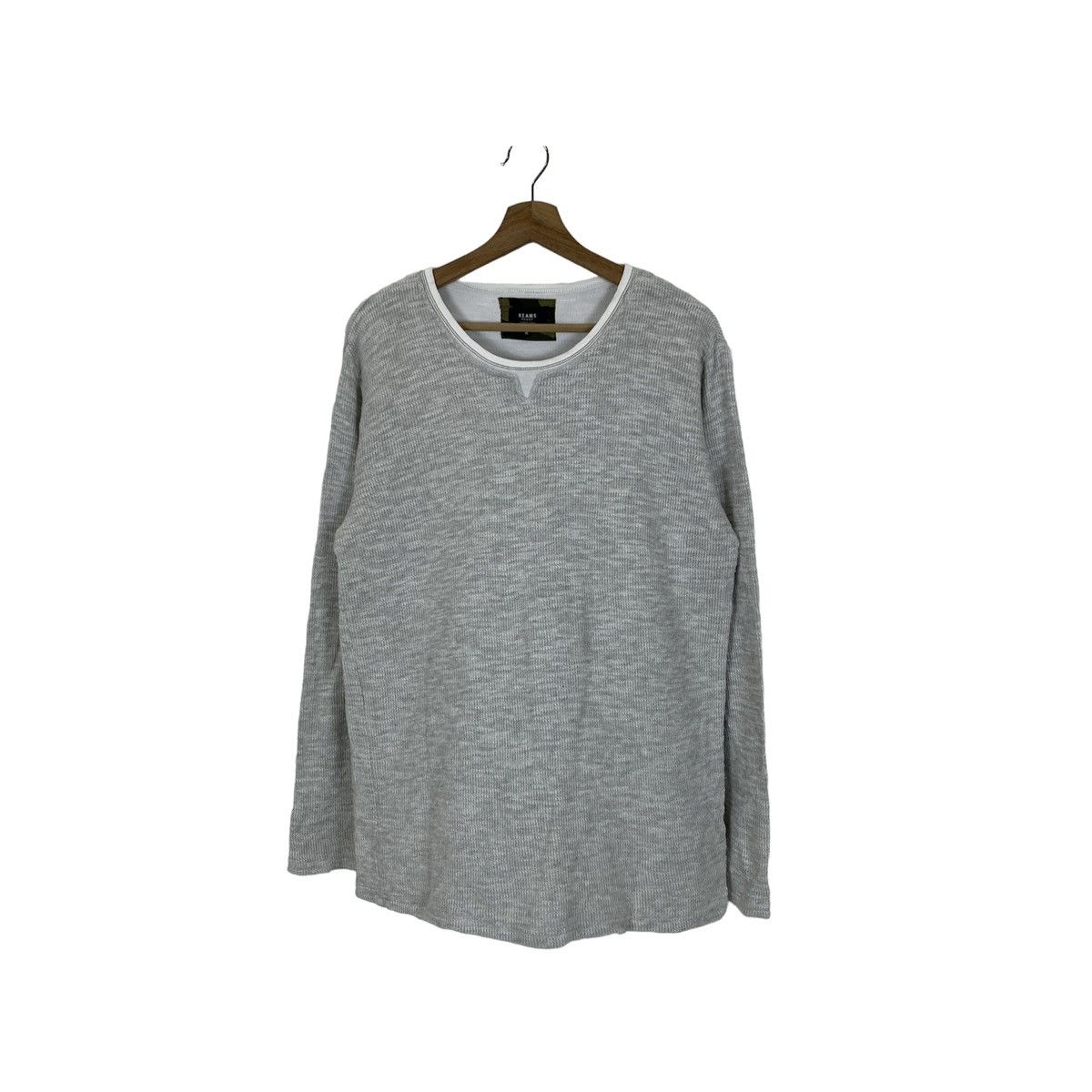 image of Beams Plus Beams Heart Jumper Knitted Sweater, Men's (Size XL)