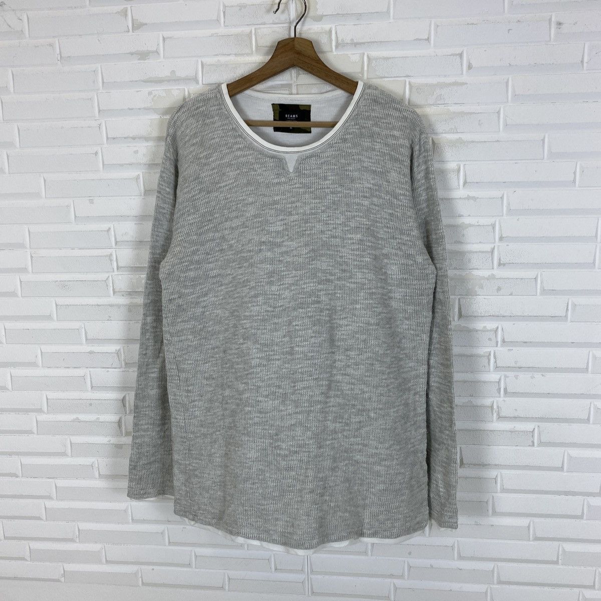 Beams Plus 🔥LAST PRICE🔥 Beams Heart Jumper Knitted Sweater Size US XL / EU 56 / 4 - 2 Thumbnail