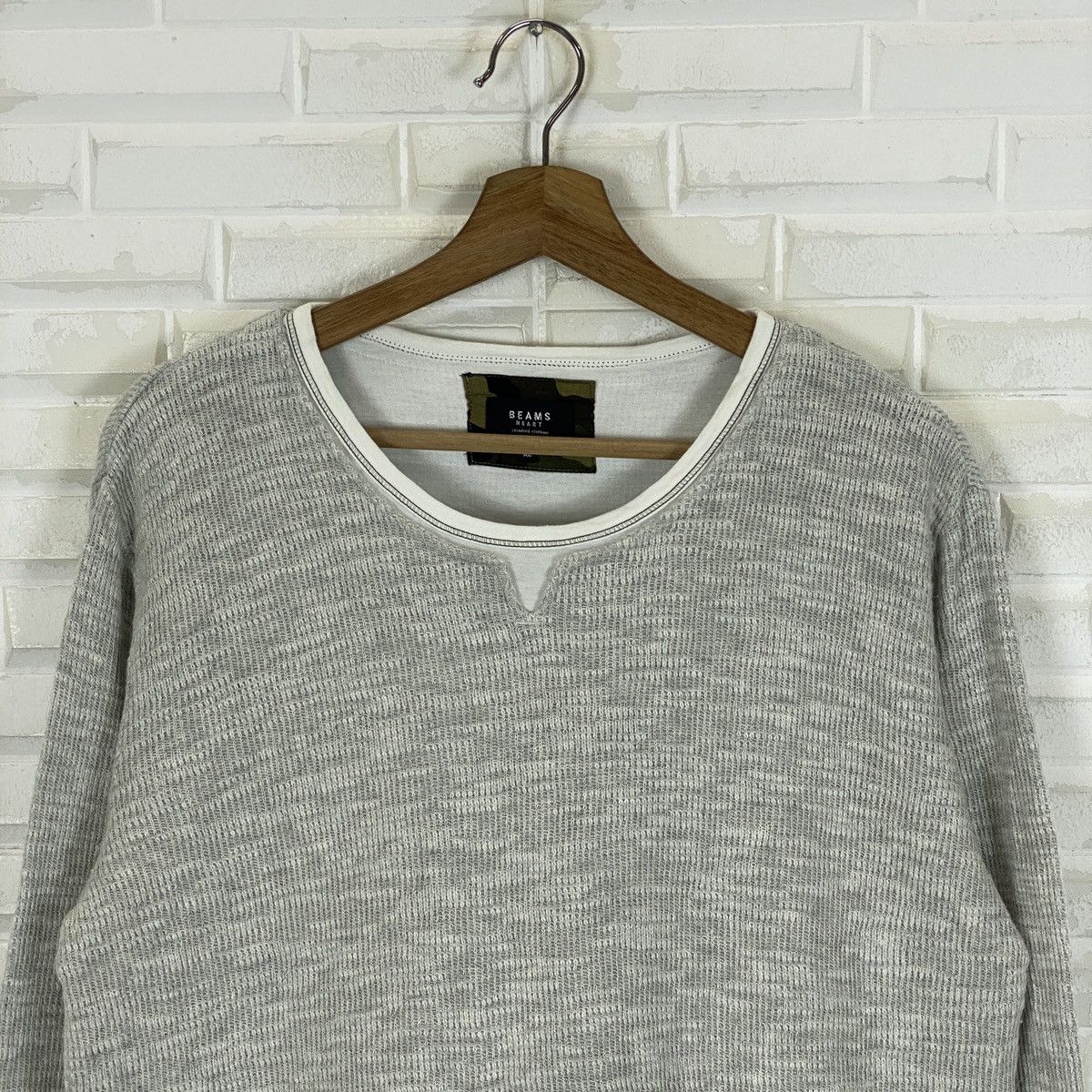 Beams Plus 🔥LAST PRICE🔥 Beams Heart Jumper Knitted Sweater Size US XL / EU 56 / 4 - 4 Thumbnail