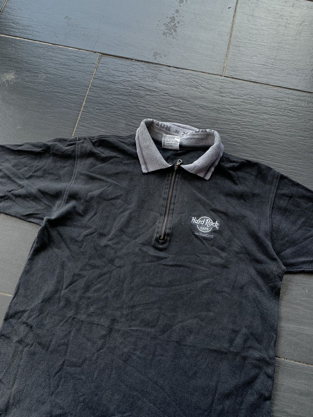 Hard Rock Cafe Vintage Hard Rock Cafe Polo T- Shirt Size US M / EU 48-50 / 2 - 2 Thumbnail