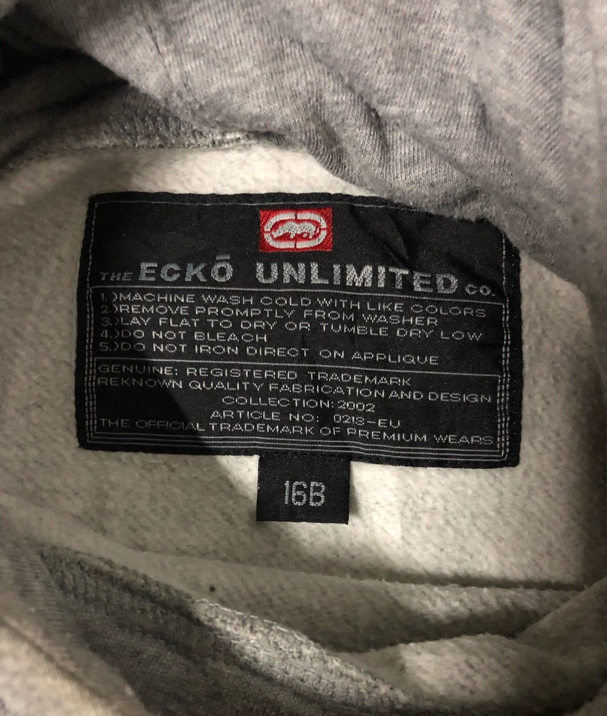 Ecko Unltd. × Vintage 🔥The Ecko Unlimited Co Hoodies Sweatshirt Size US XL / EU 56 / 4 - 4 Thumbnail