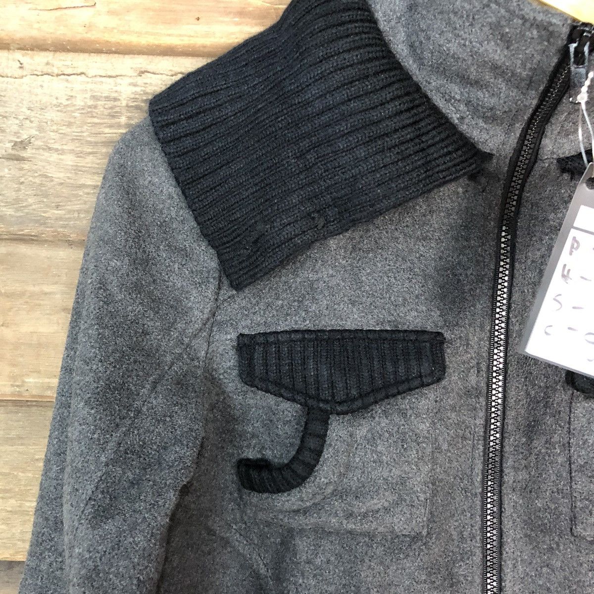 Japanese Brand Cryx Japan Grey multipocket sweater Jacket #4717 Size S / US 4 / IT 40 - 7 Thumbnail