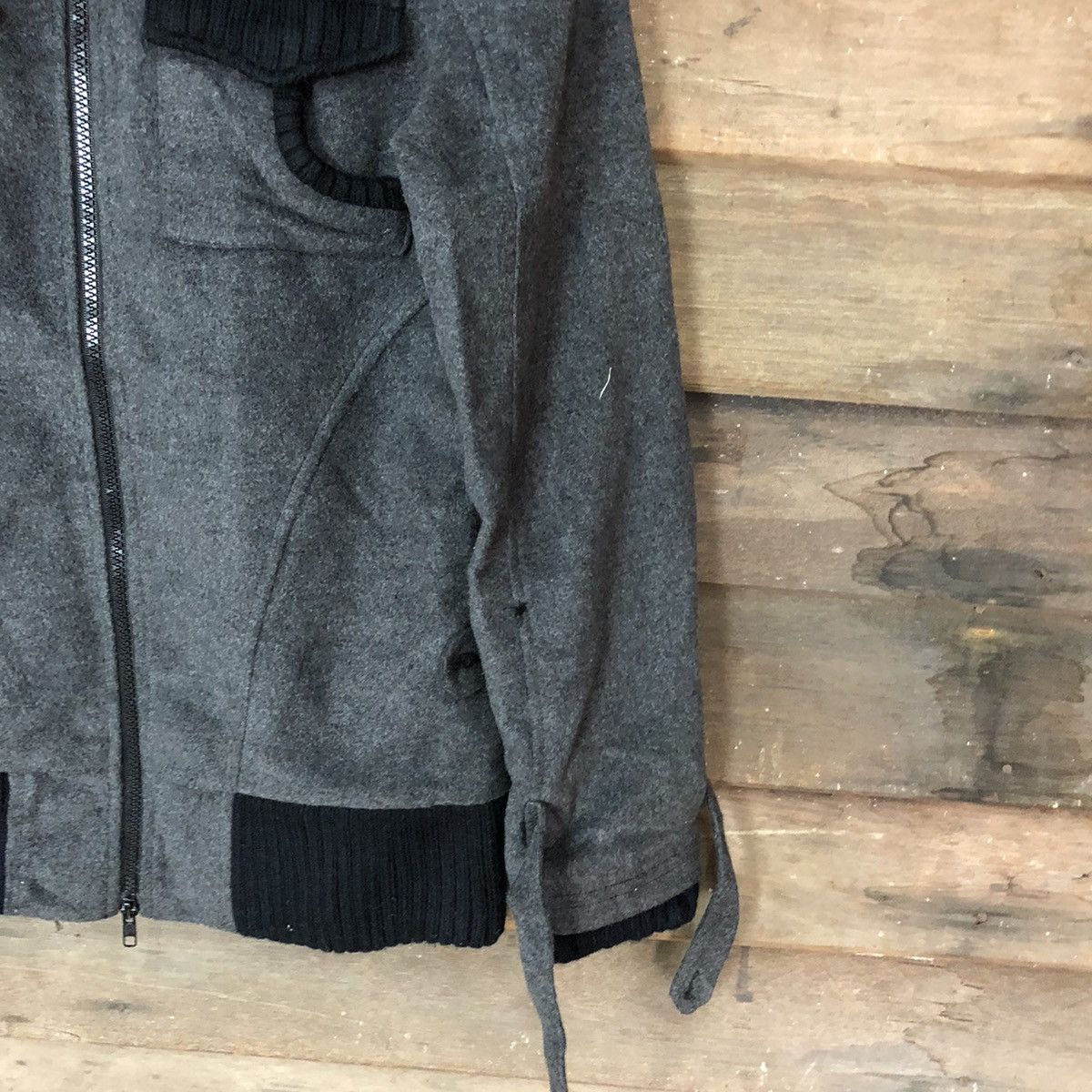 Japanese Brand Cryx Japan Grey multipocket sweater Jacket #4717 Size S / US 4 / IT 40 - 5 Thumbnail