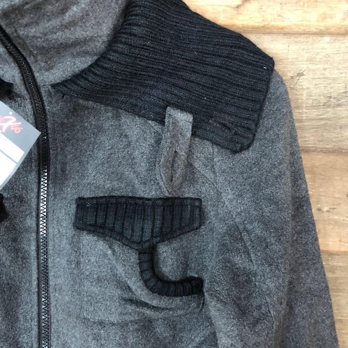 Japanese Brand Cryx Japan Grey multipocket sweater Jacket #4717 Size S / US 4 / IT 40 - 8 Thumbnail