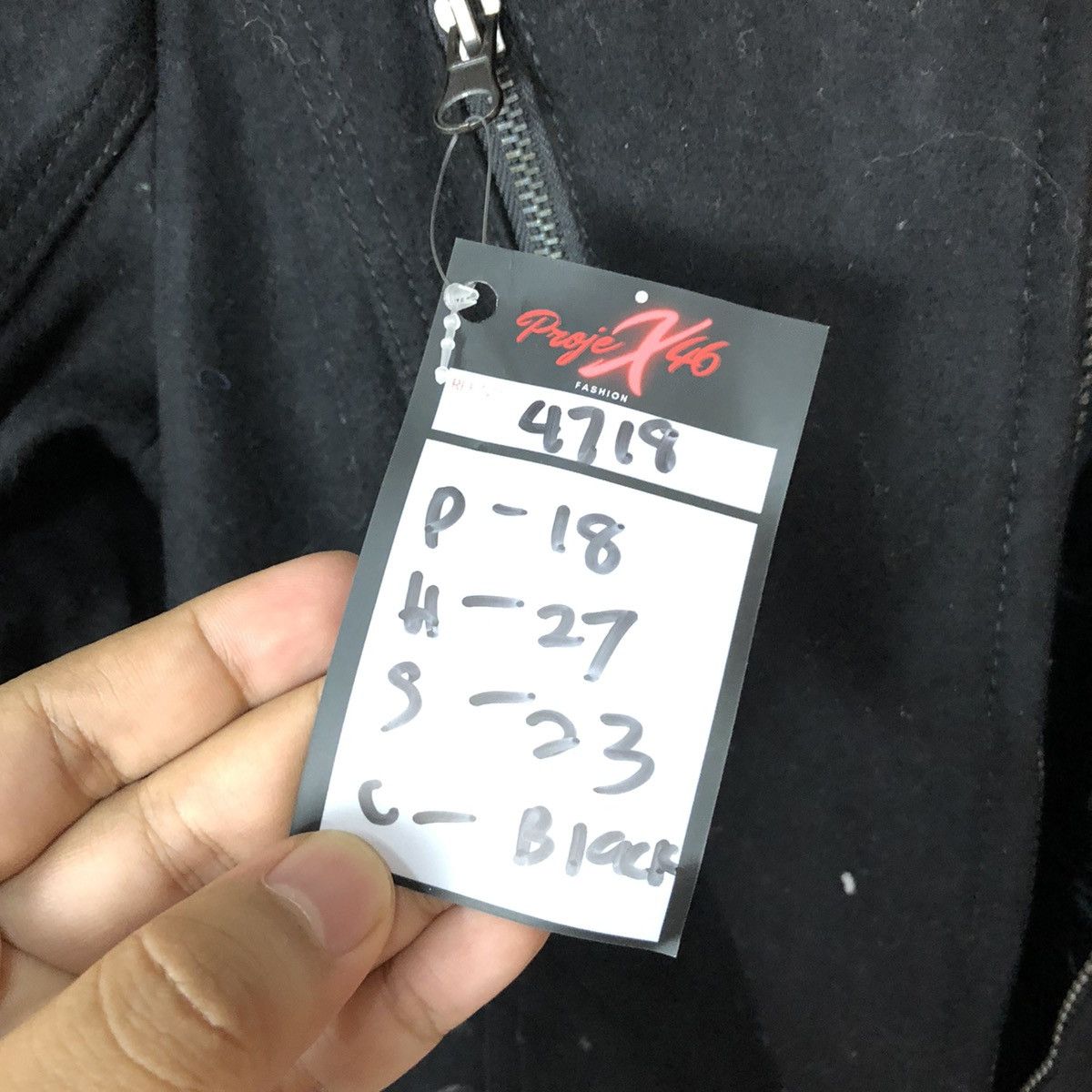 Japanese Brand Igni japan multi pocket Black Varsity Jacket #4718 Size M / US 6-8 / IT 42-44 - 6 Thumbnail