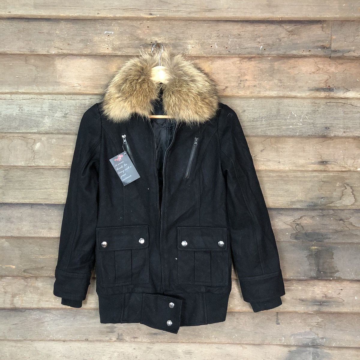 Japanese Brand Igni japan multi pocket Black Varsity Jacket #4718 Size M / US 6-8 / IT 42-44 - 1 Thumbnail