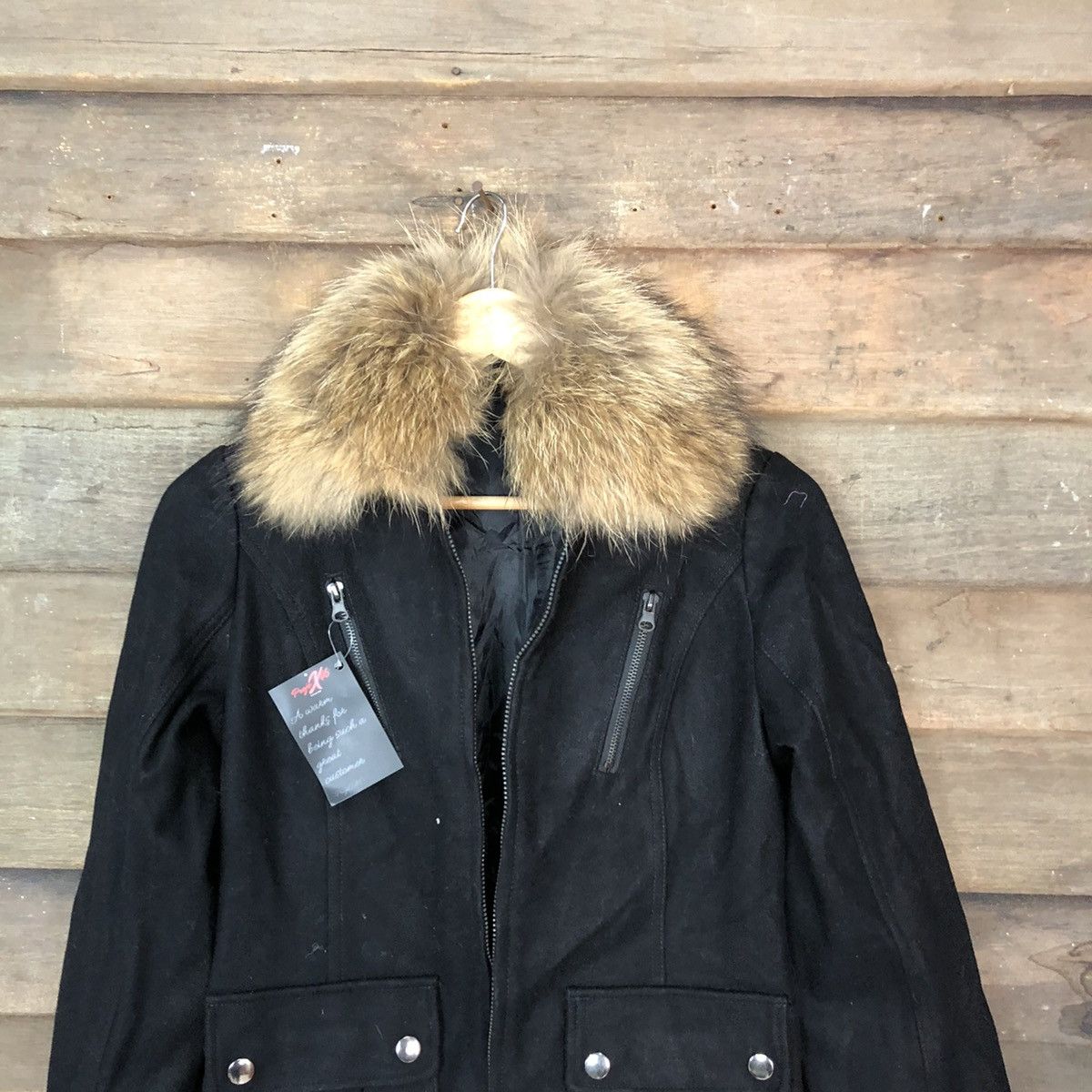 Japanese Brand Igni japan multi pocket Black Varsity Jacket #4718 Size M / US 6-8 / IT 42-44 - 2 Thumbnail