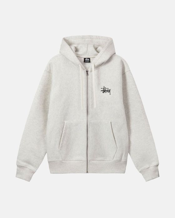 Basic stüssy zip discount hood