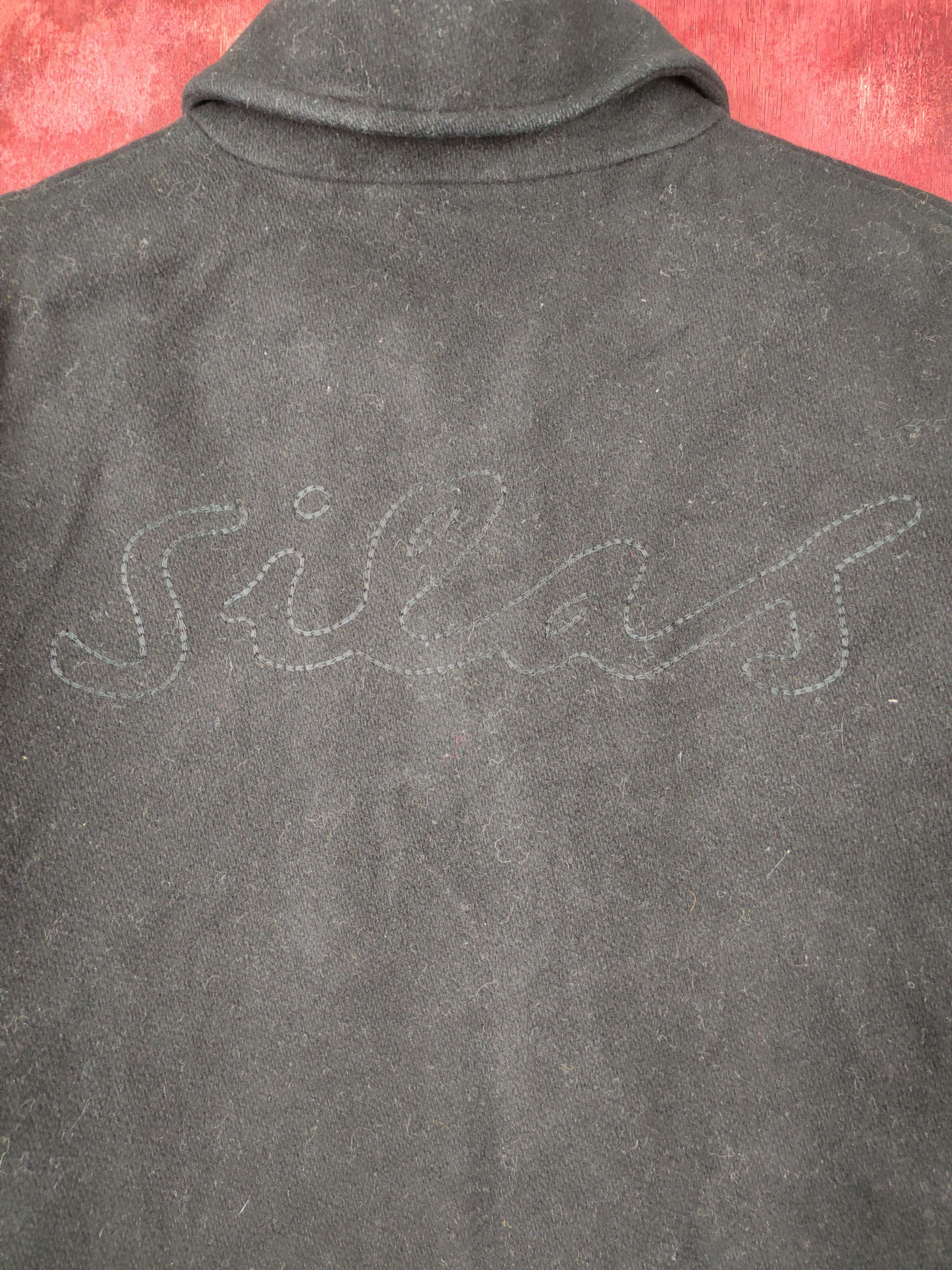 Silas Silas Black Sweater varsity jacket #5200 Size US M / EU 48-50 / 2 - 8 Thumbnail