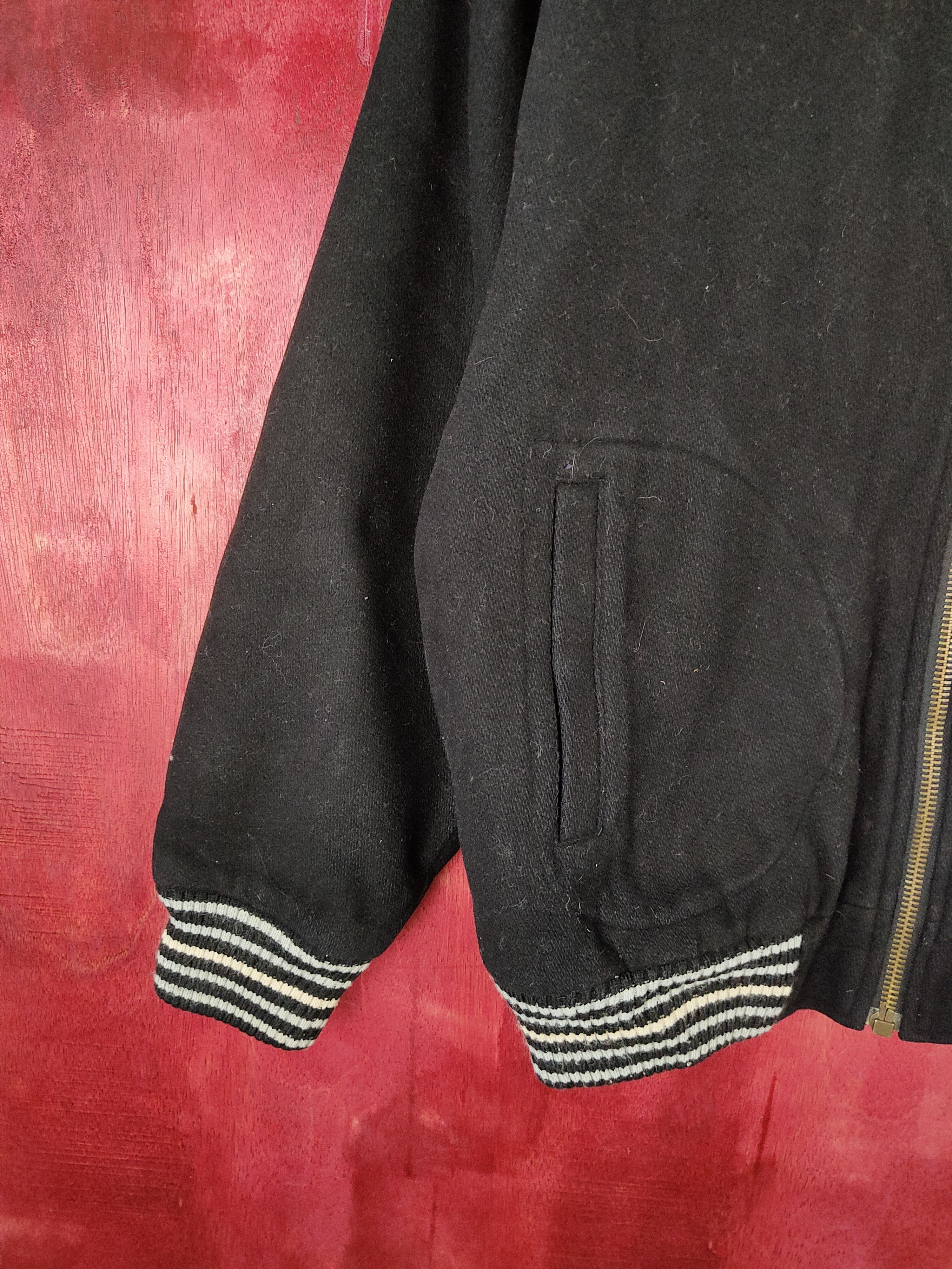 Silas Silas Black Sweater varsity jacket #5200 Size US M / EU 48-50 / 2 - 3 Thumbnail