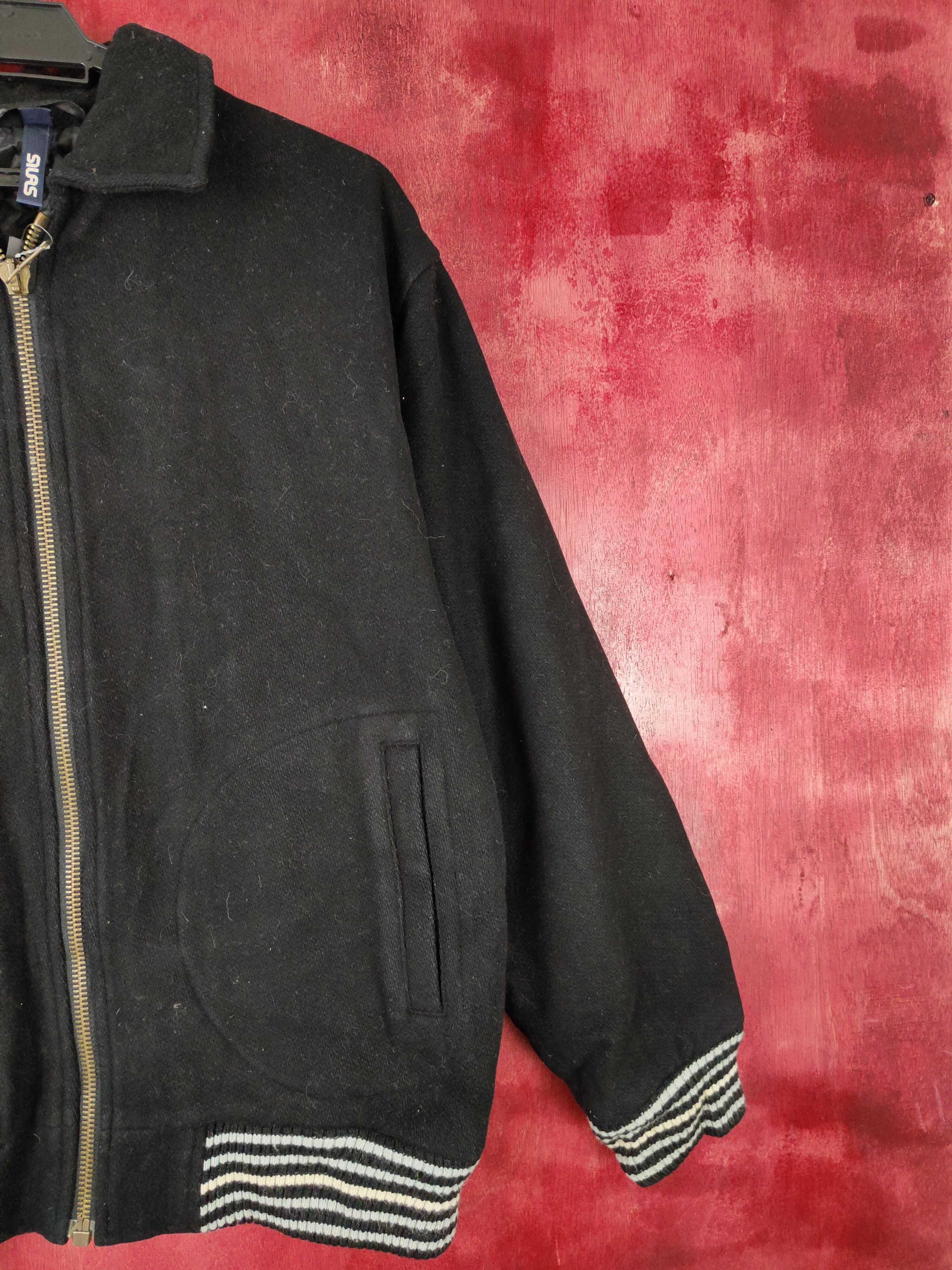 Silas Silas Black Sweater varsity jacket #5200 Size US M / EU 48-50 / 2 - 6 Thumbnail