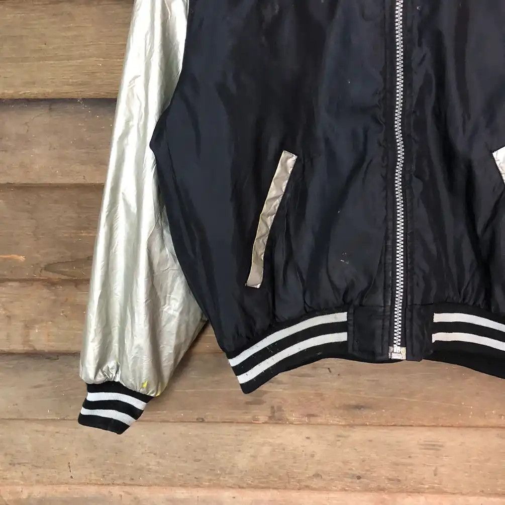 Japanese Brand × Vintage BM International vintage Black varsity Bombers Jacket #7116 Size US L / EU 52-54 / 3 - 7 Thumbnail