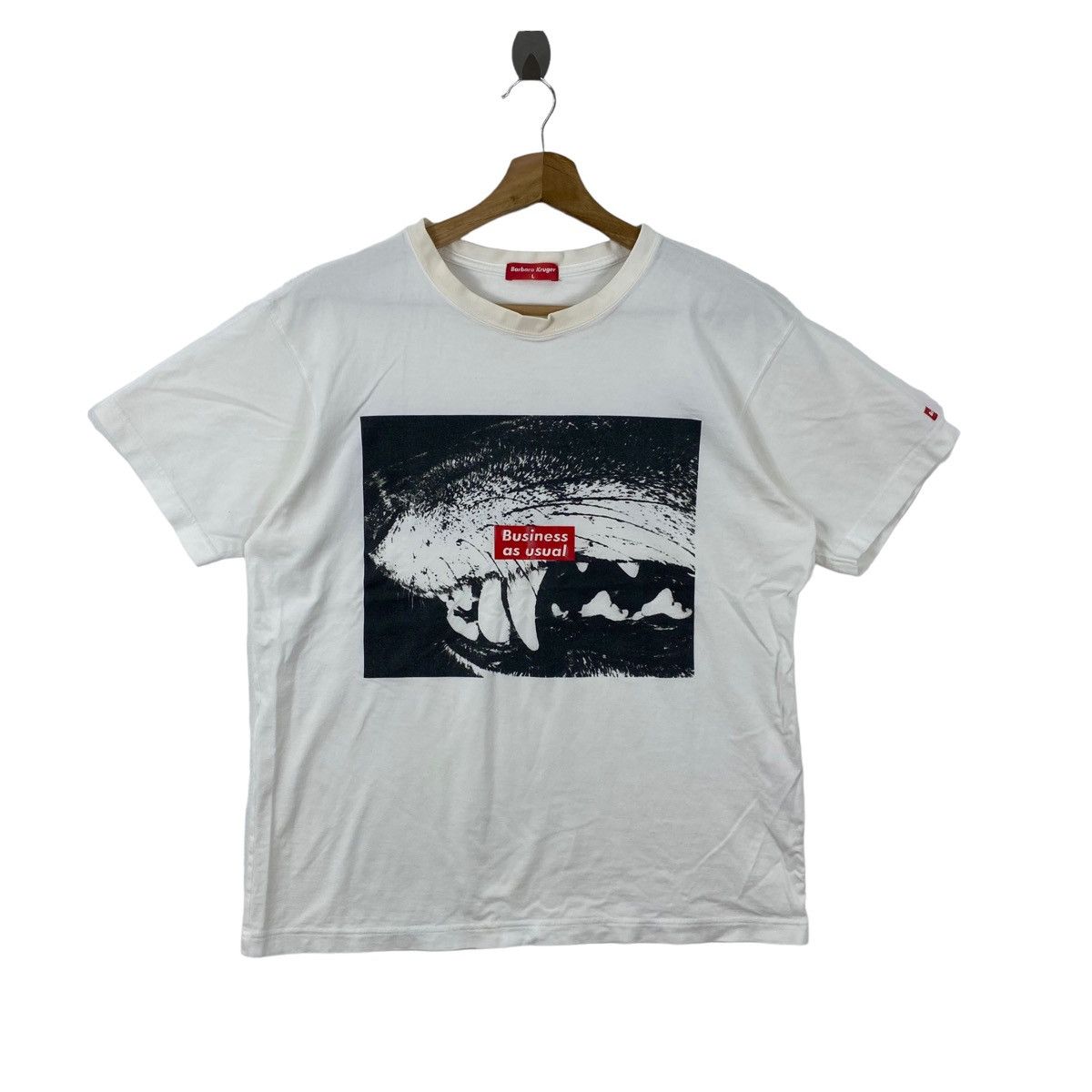Vintage American Artist ART BARBARA KRUGER Business As Usual